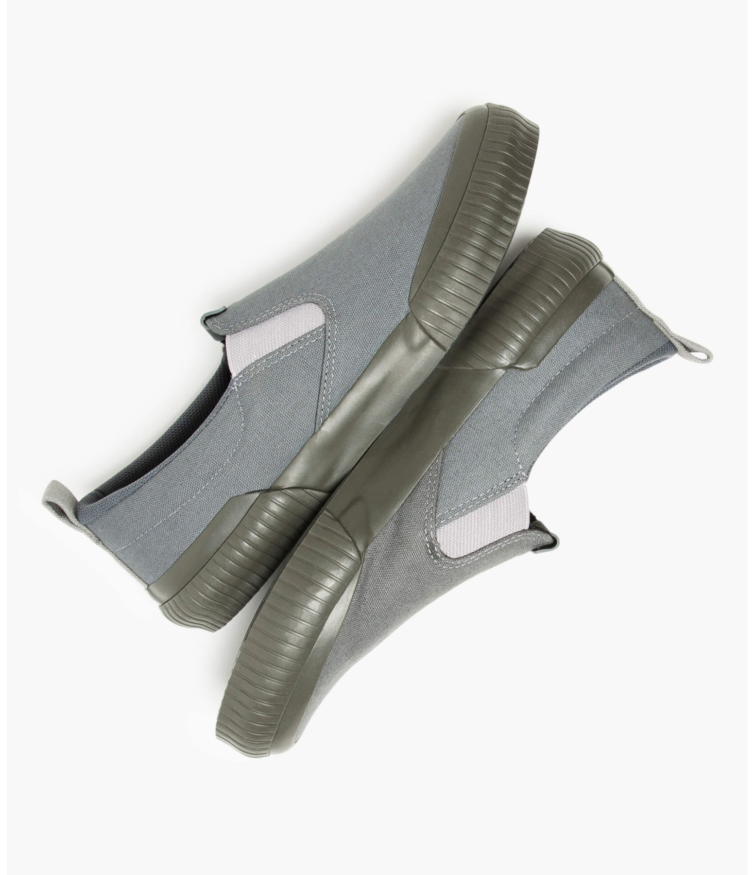 Tênis Slip On Rubber Rch Cinza Medio