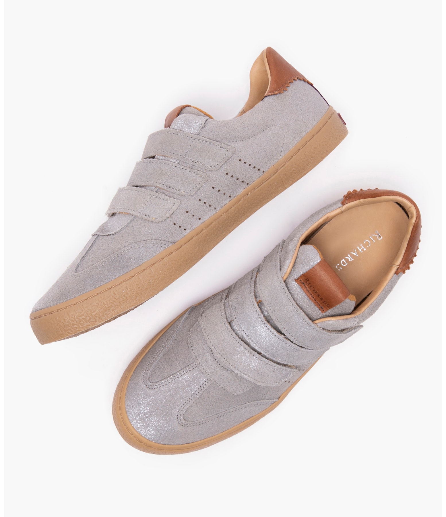 Tênis Tripple Velcro Prata