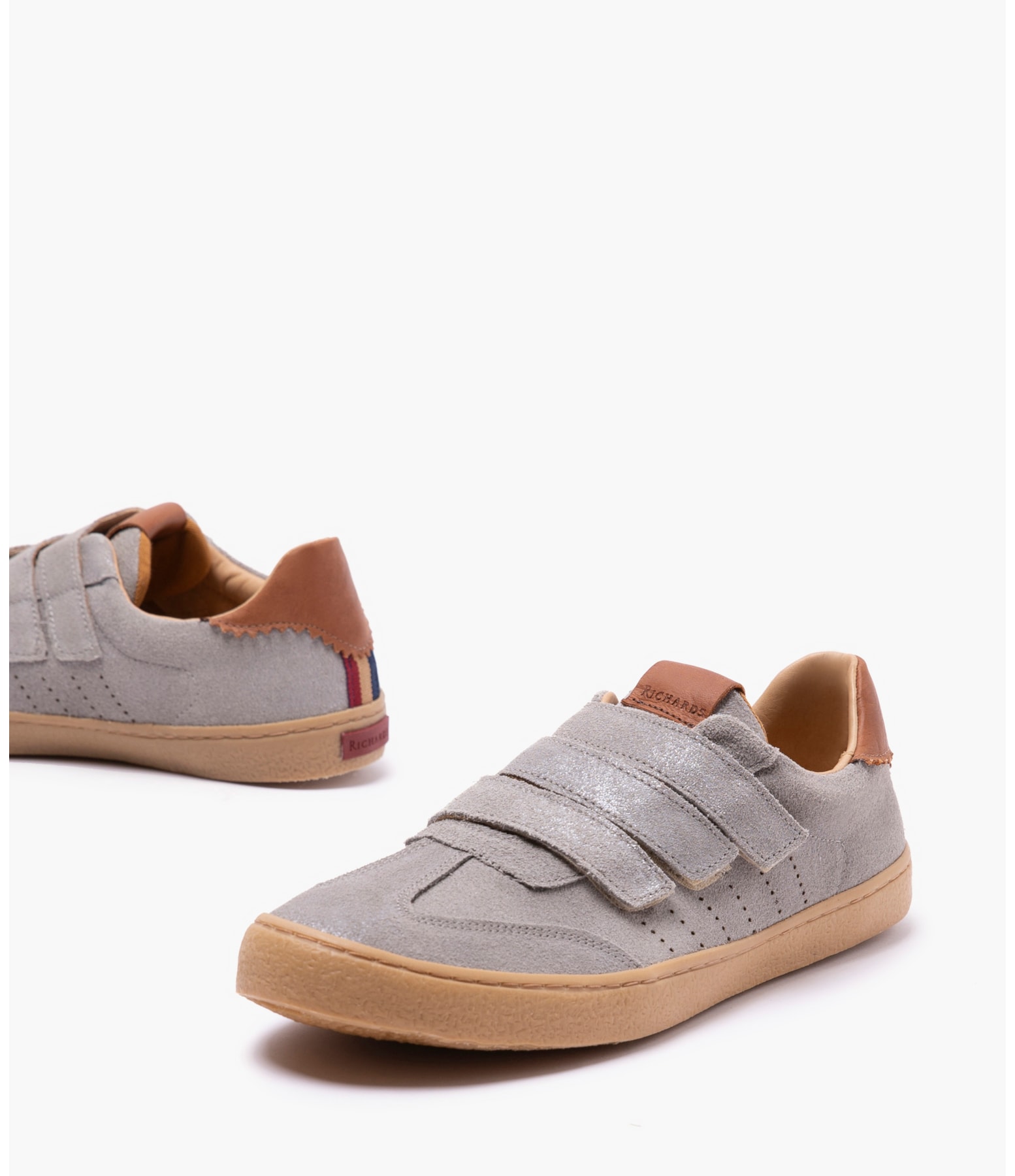 Tênis Tripple Velcro Prata