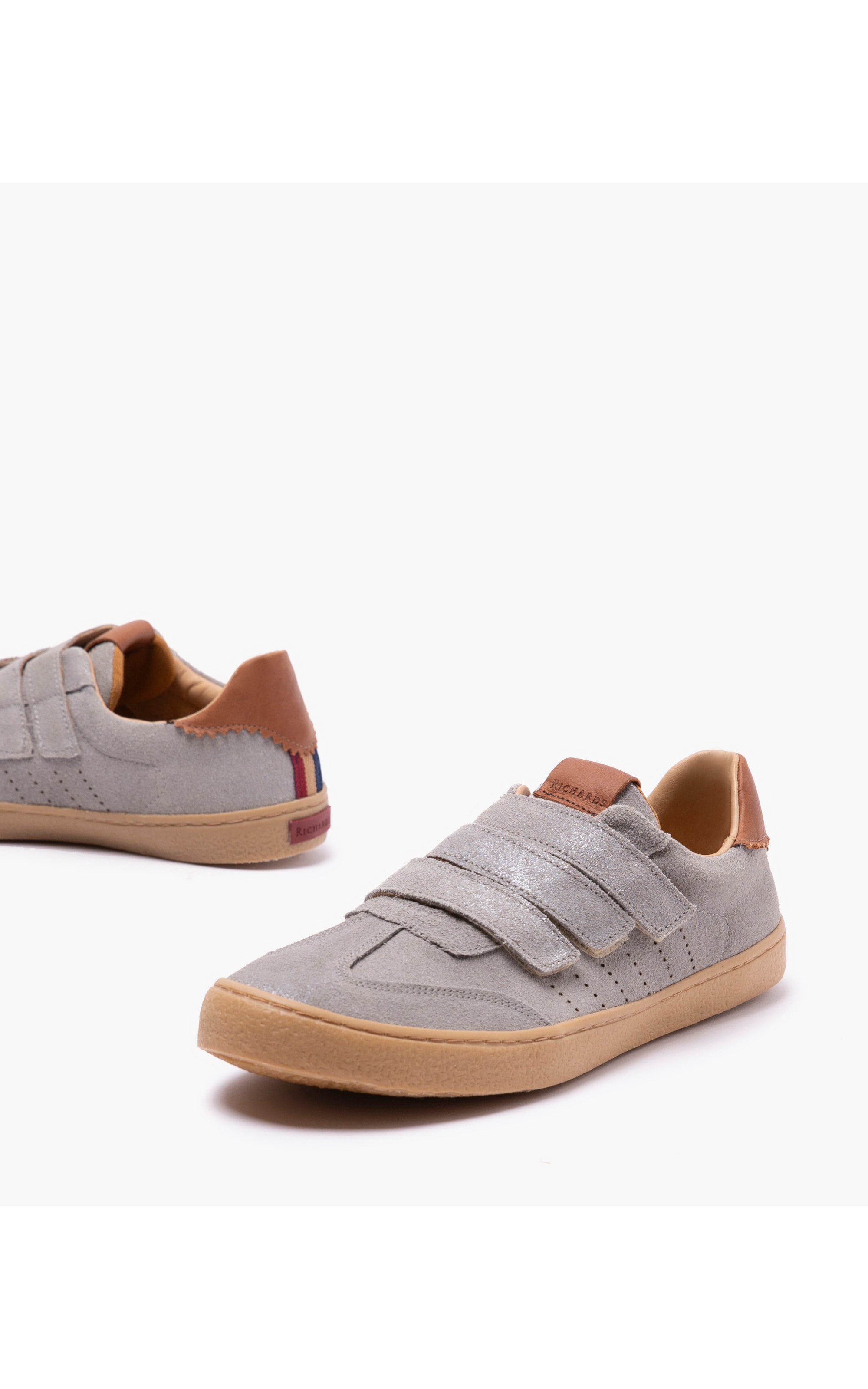 Tênis Tripple Velcro Prata