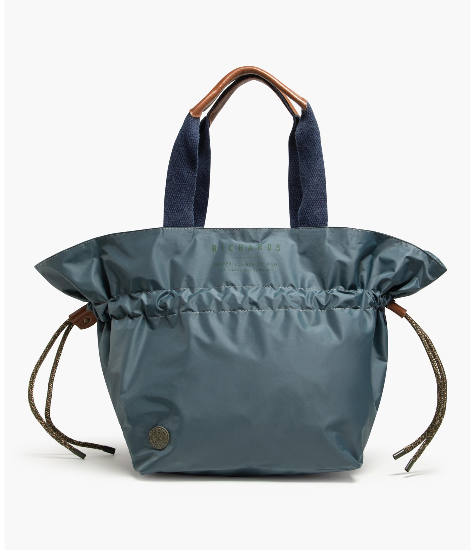 Tote Rch Stamp  Cinza Medio