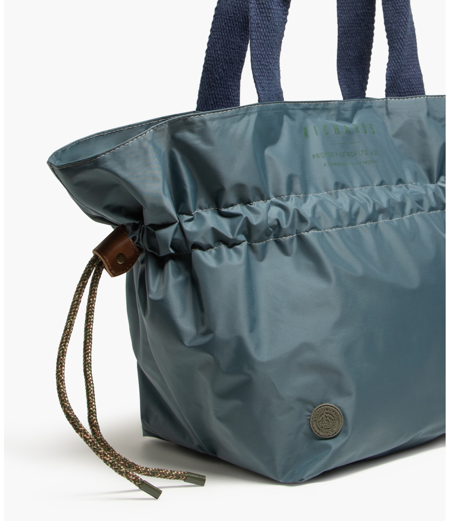 Tote Rch Stamp  Cinza Medio