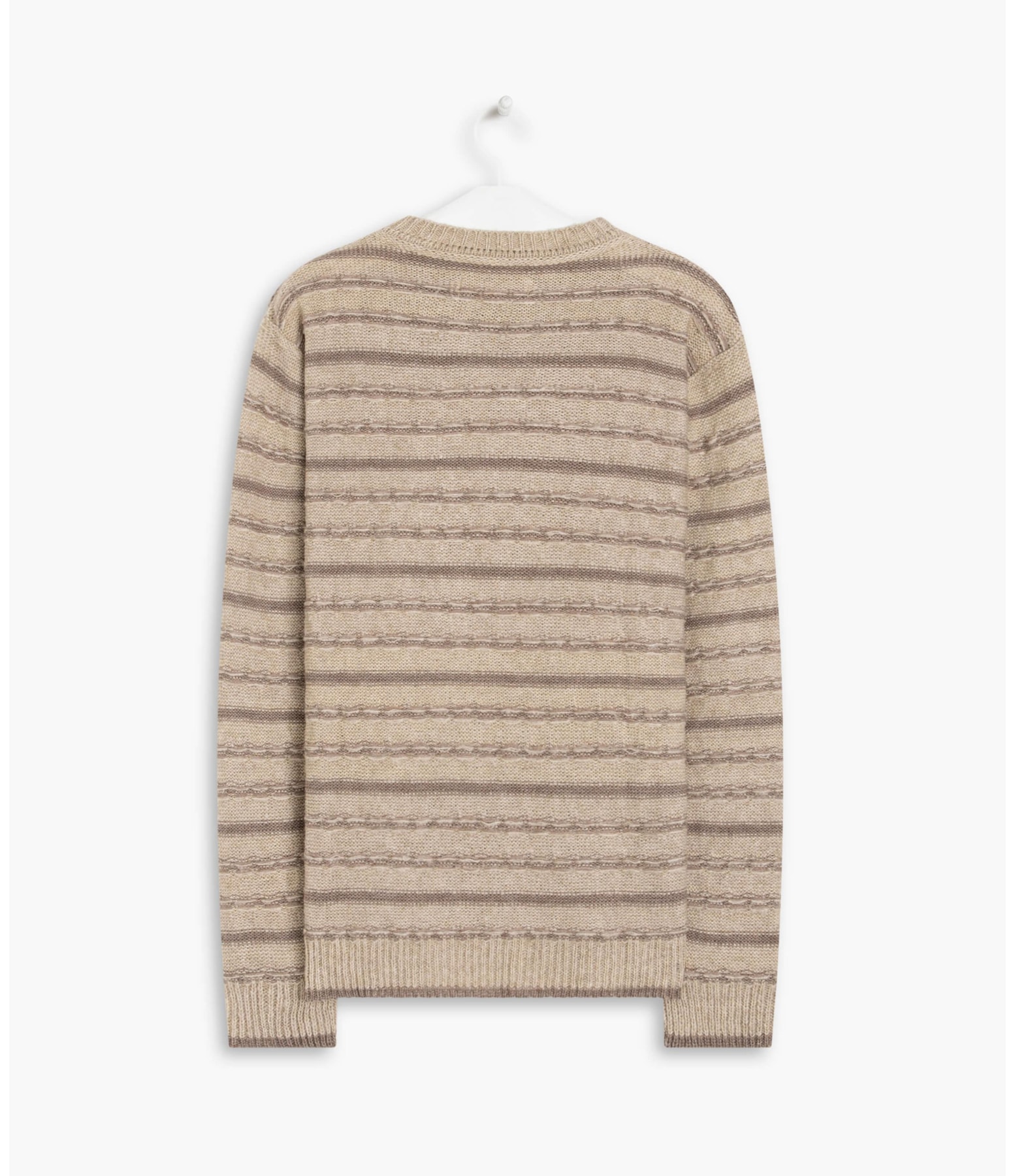 Tricô Britânia Kaique Marrom  Escuro Mescla