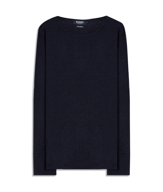 Tricot Aidan Cotton Dark Navy