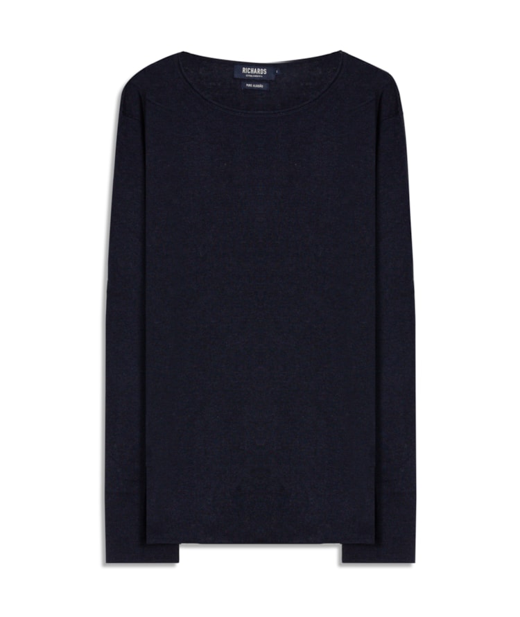 Tricot Aidan Cotton Dark Navy
