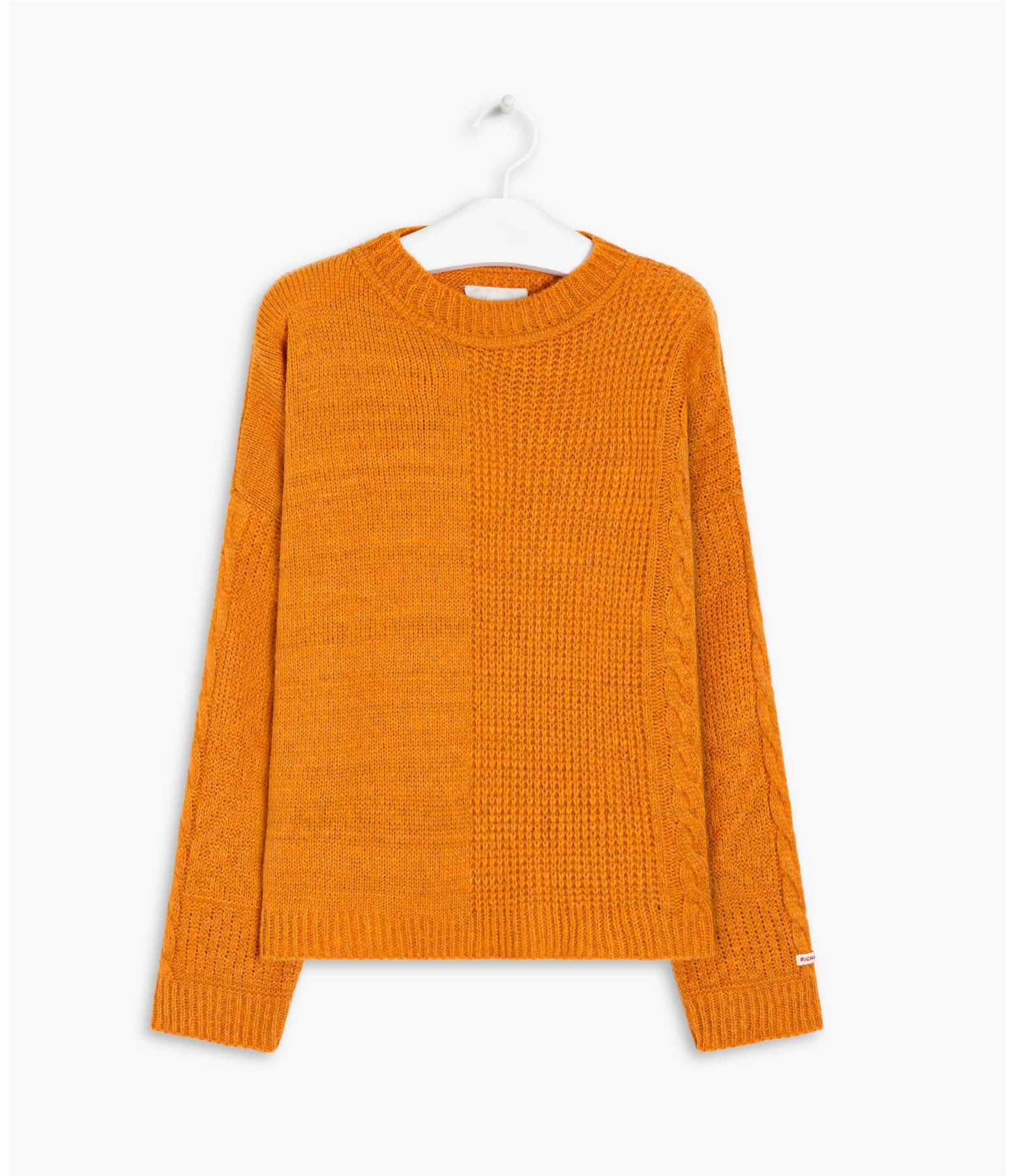 Tricot Anahí Liso Laranja