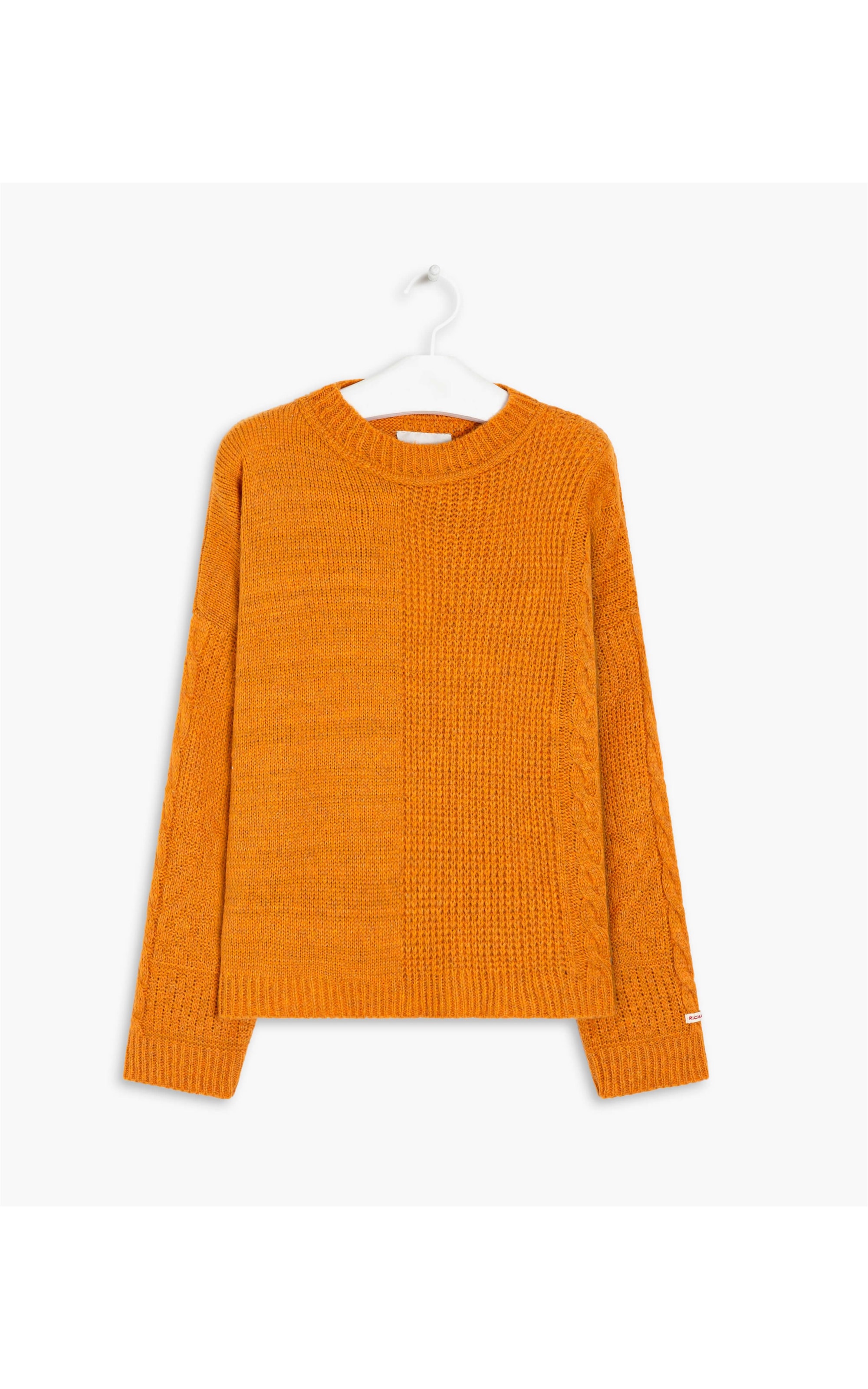 Tricot Anahí Liso Laranja