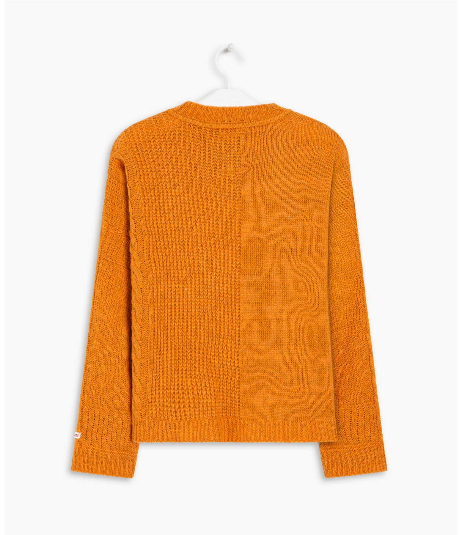 Tricot Anahí Liso Laranja