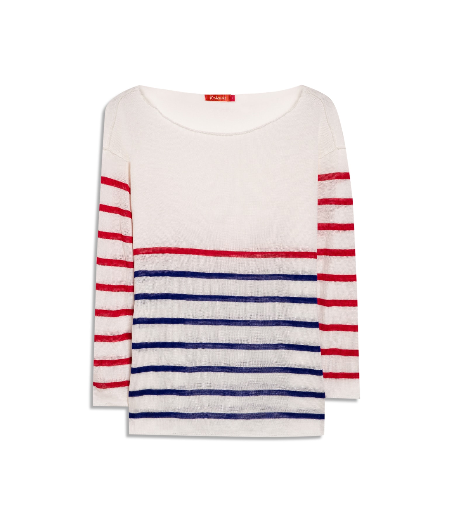 Tricot Aria Unfinished Bicolor Off White