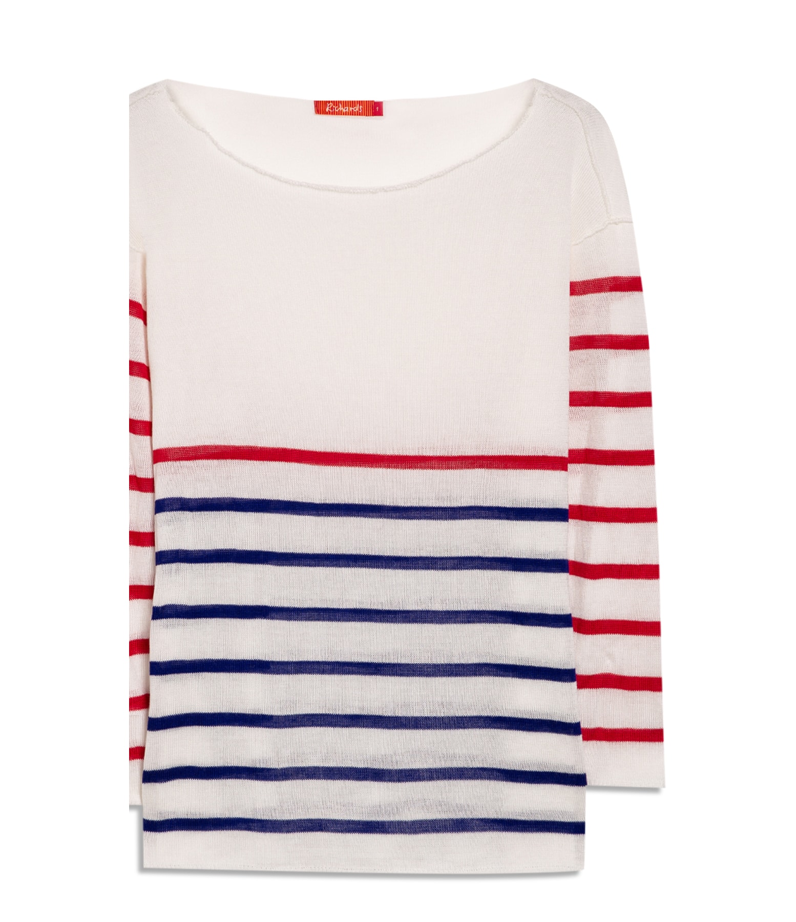 Tricot Aria Unfinished Bicolor Off White