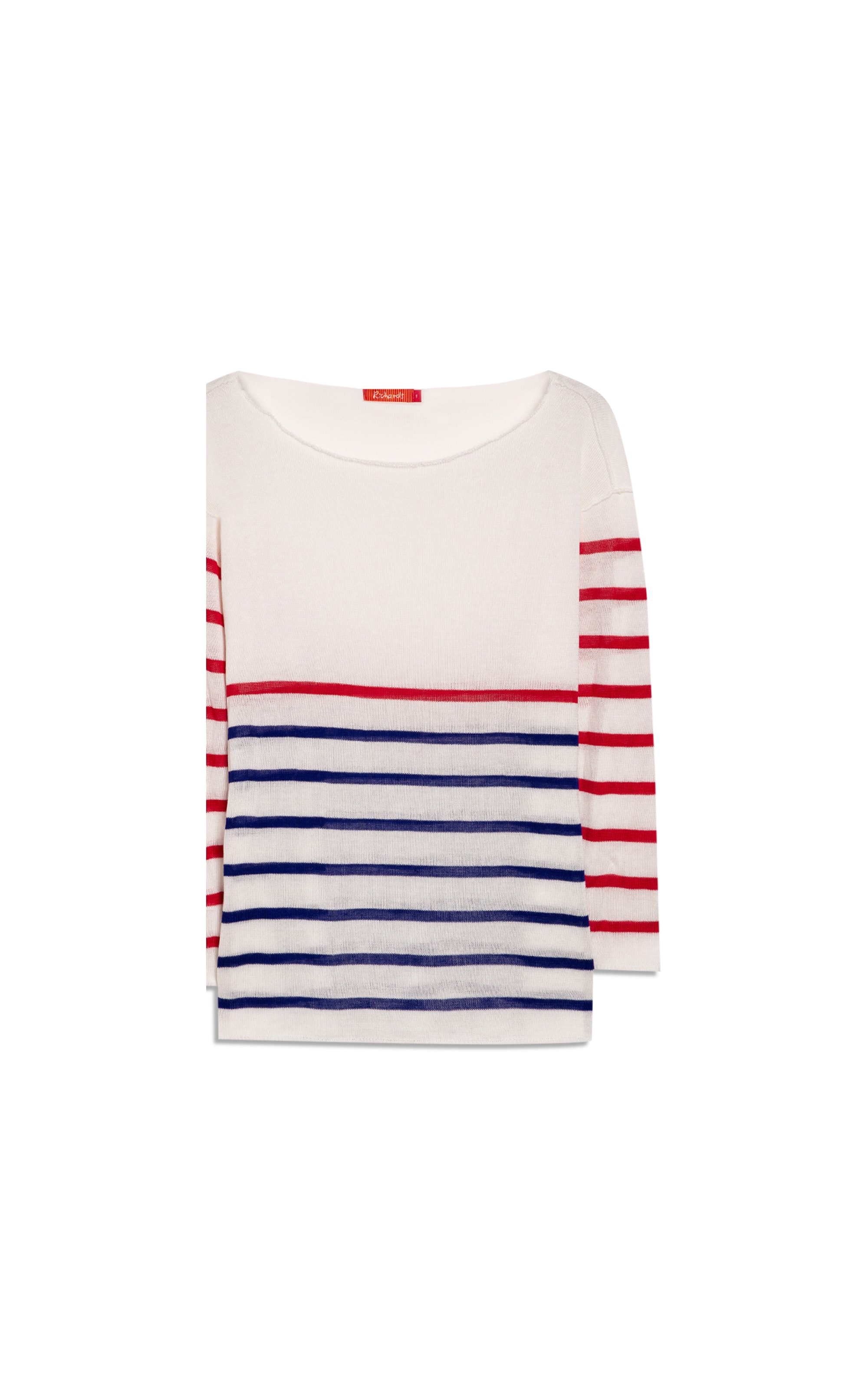 Tricot Aria Unfinished Bicolor Off White