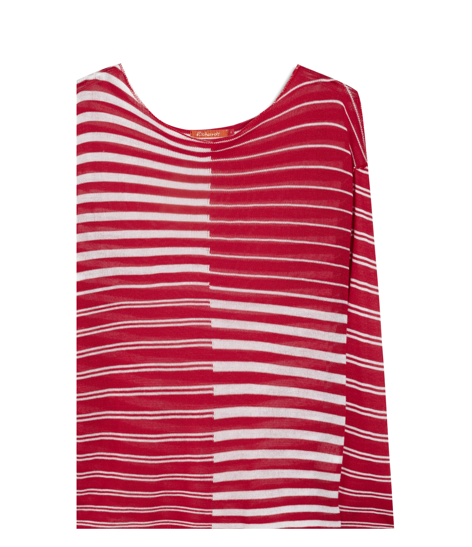Tricot Aria Unfinished Vermelho