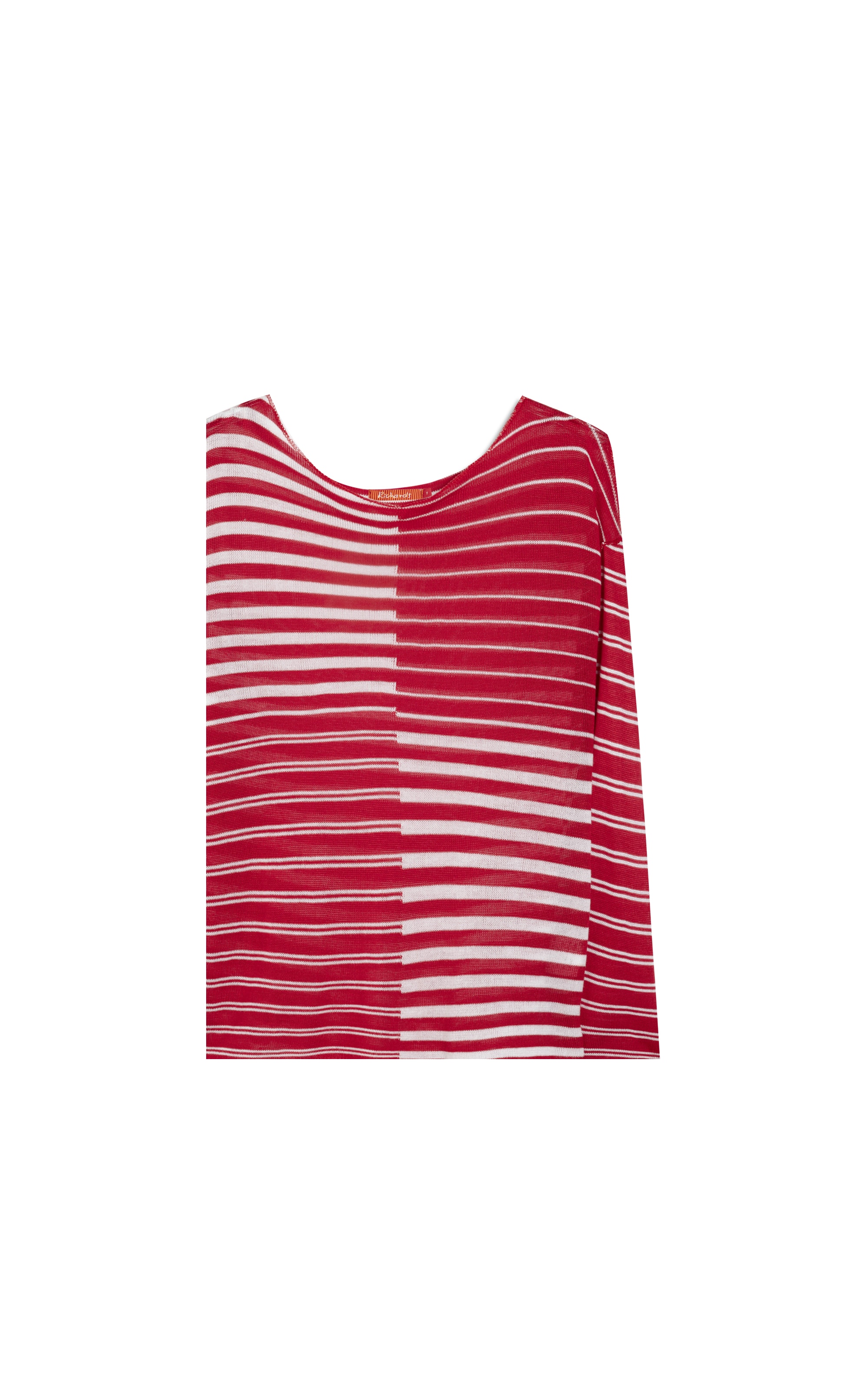 Tricot Aria Unfinished Vermelho