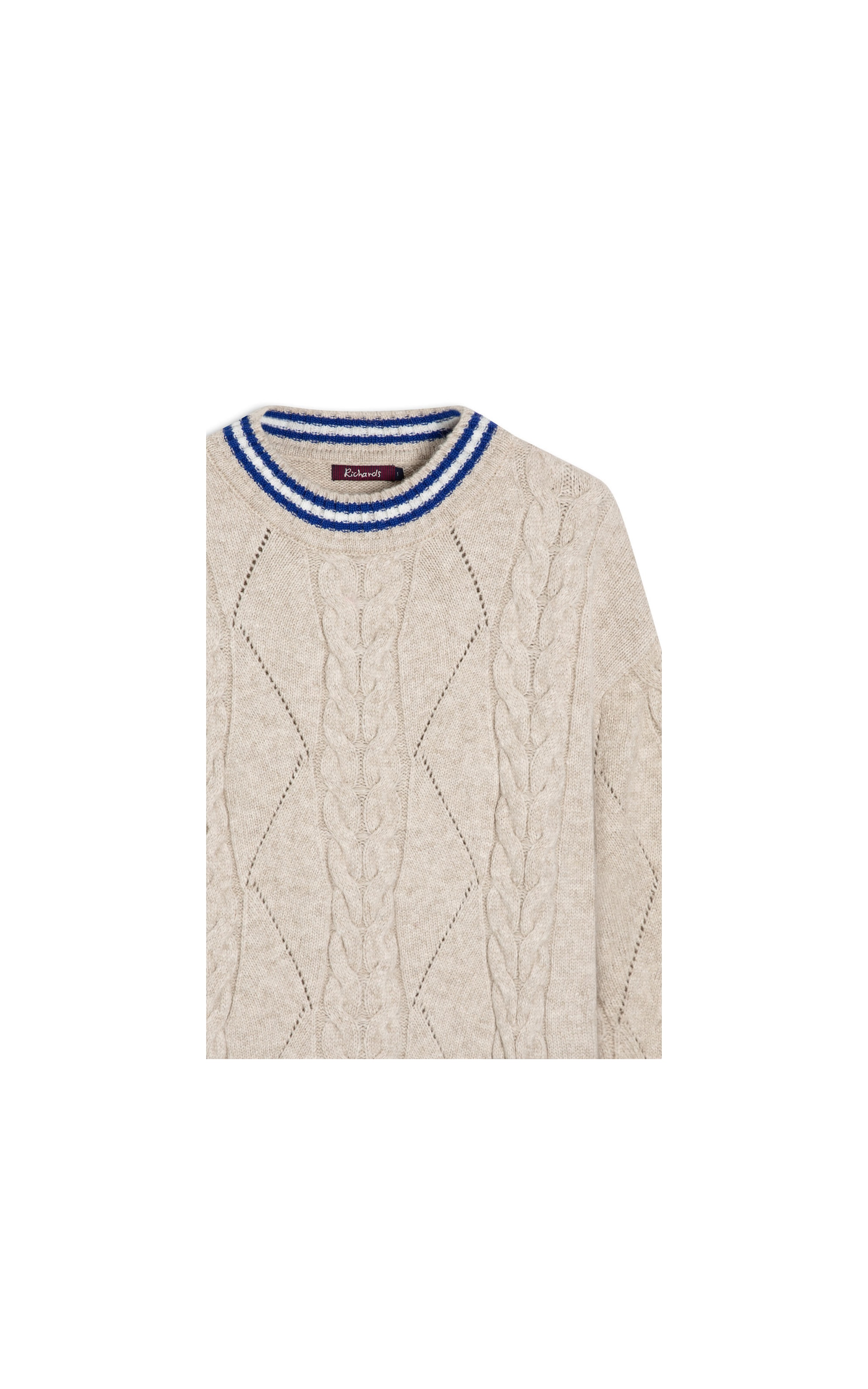 Tricot Aurora Trançado Natural
