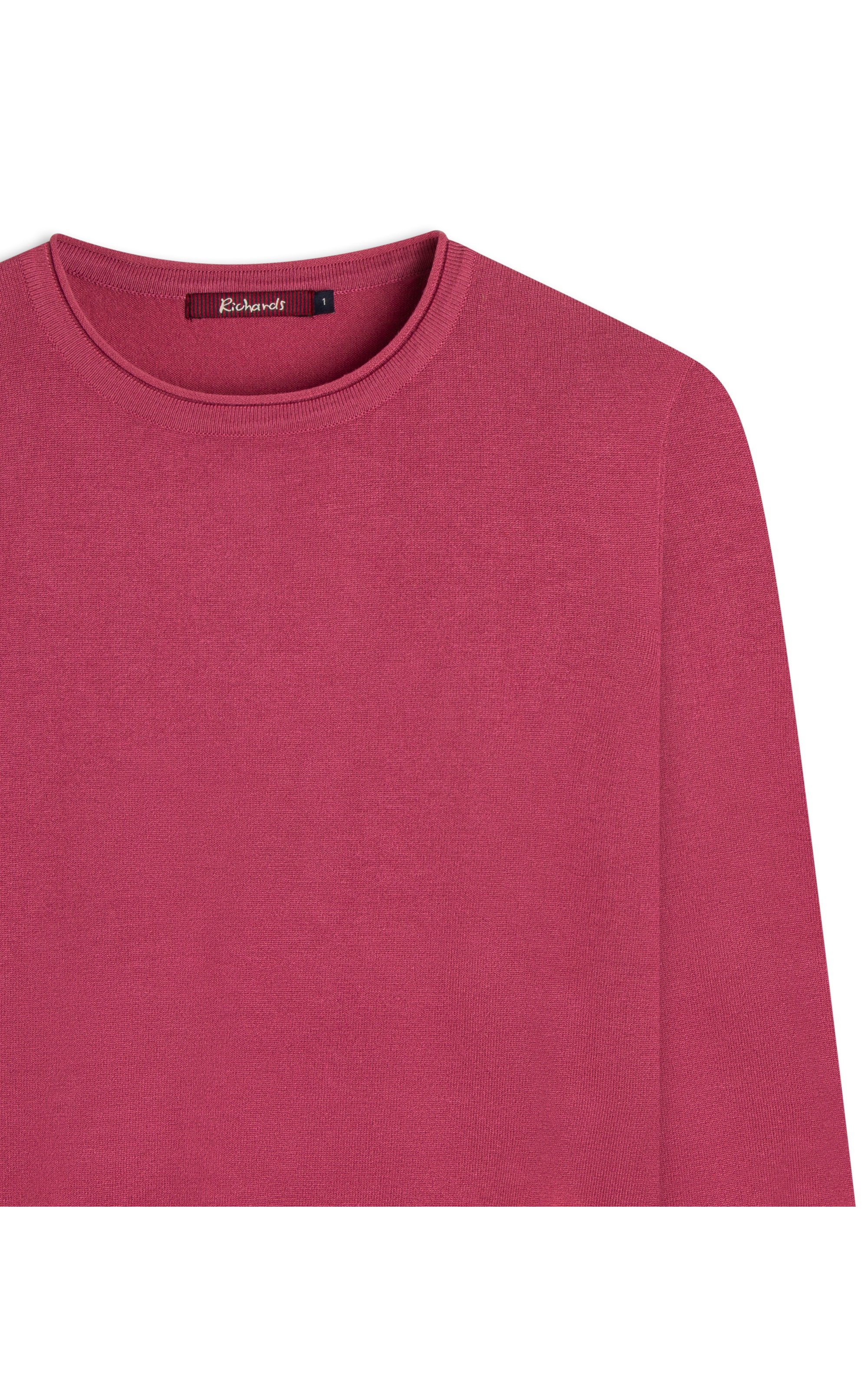 Tricot Basic Sweater Rch Fem Fucsia