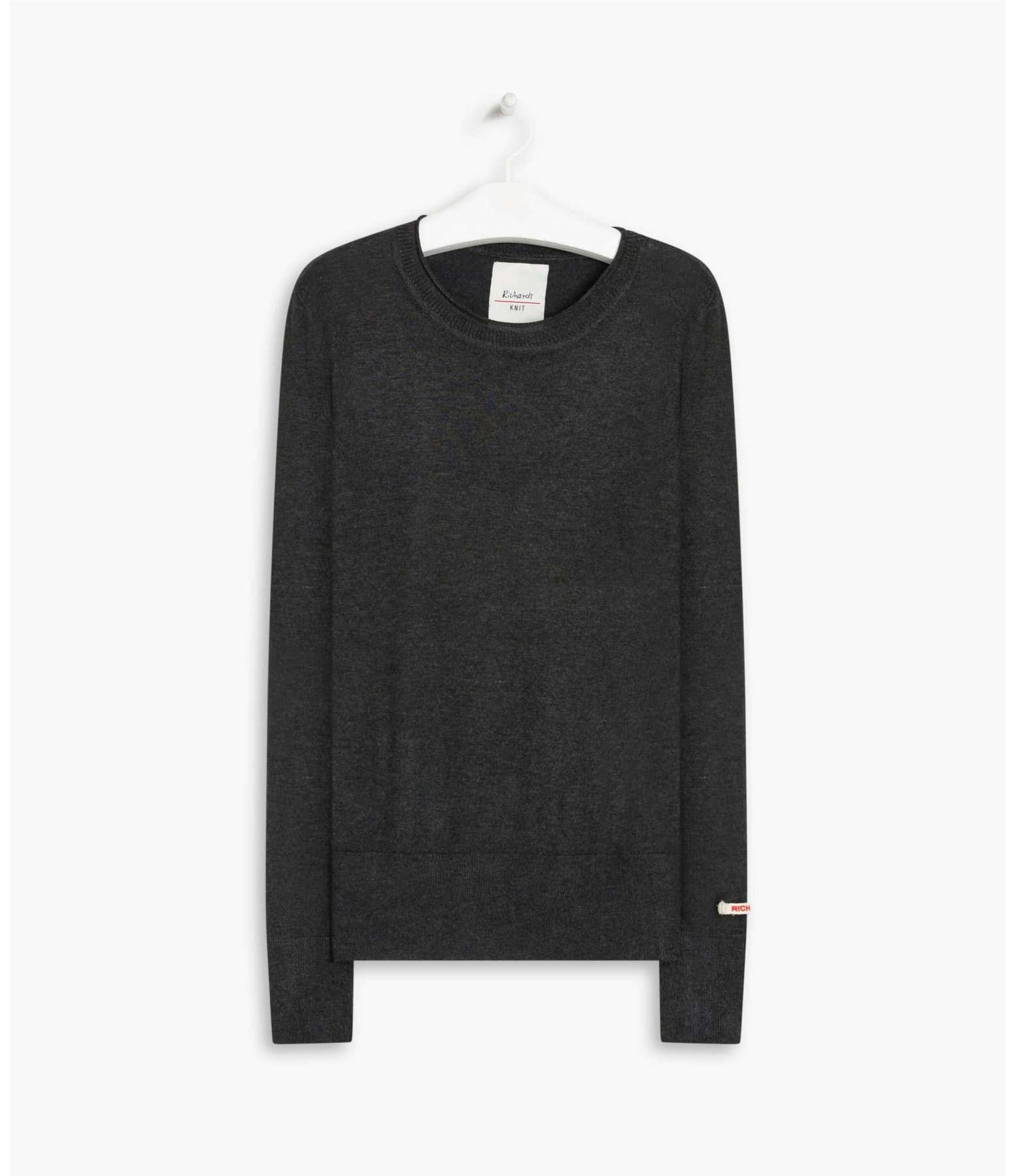 Tricot Basic Sweater Rch Fem Grafite