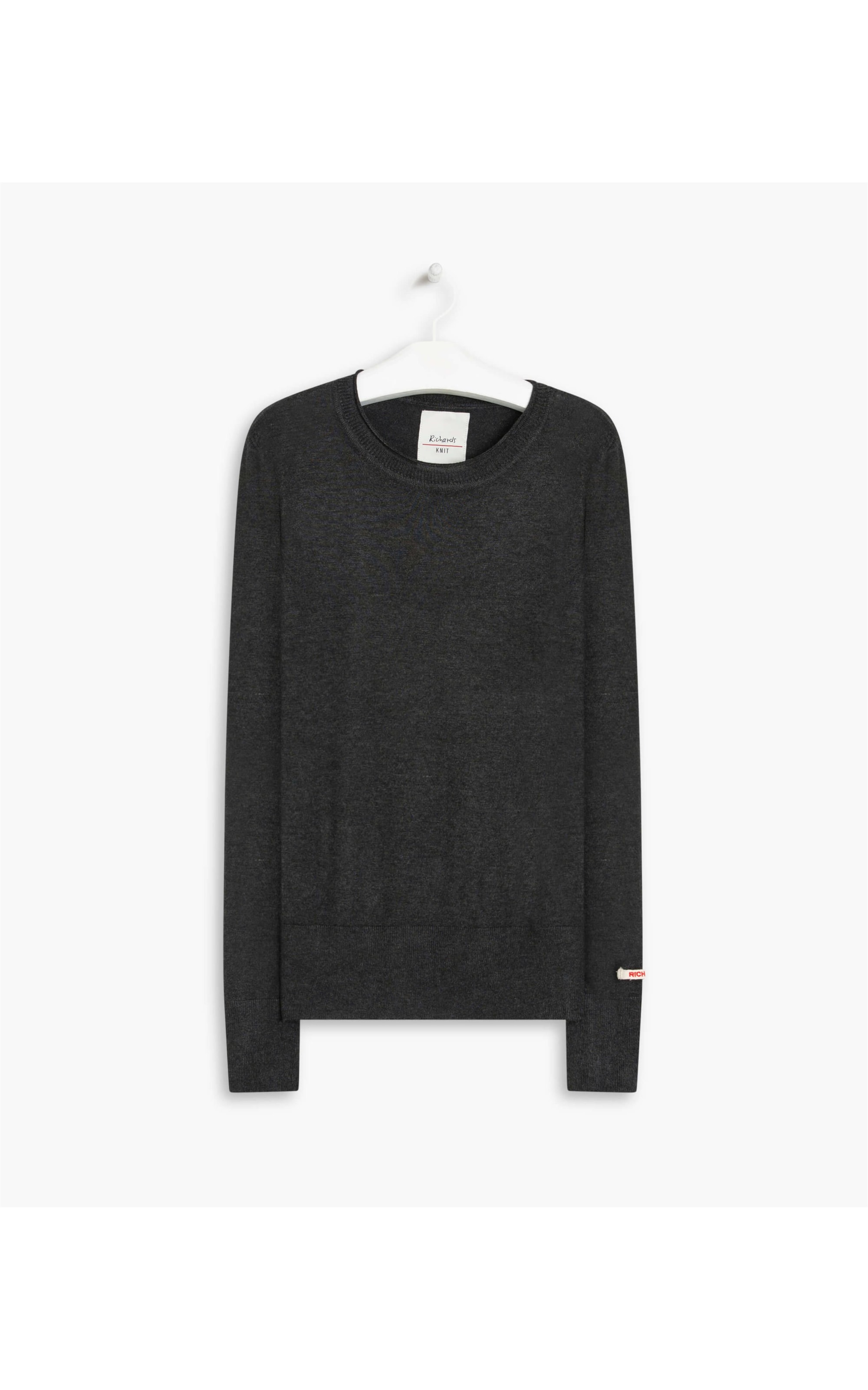 Tricot Basic Sweater Rch Fem Grafite