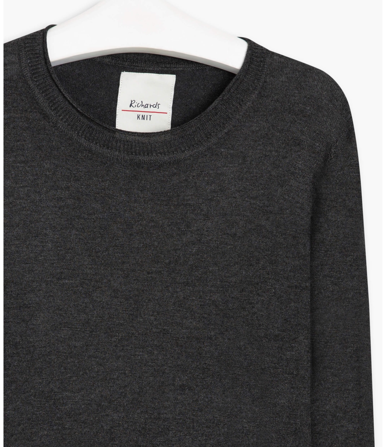 Tricot Basic Sweater Rch Fem Grafite