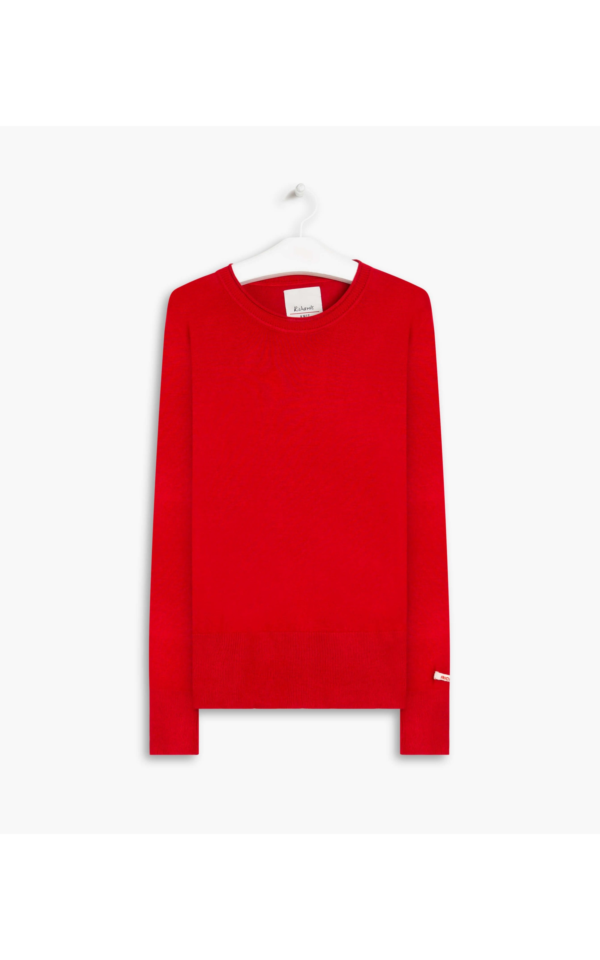 Tricot Basic Sweater Rch Fem Vermelho