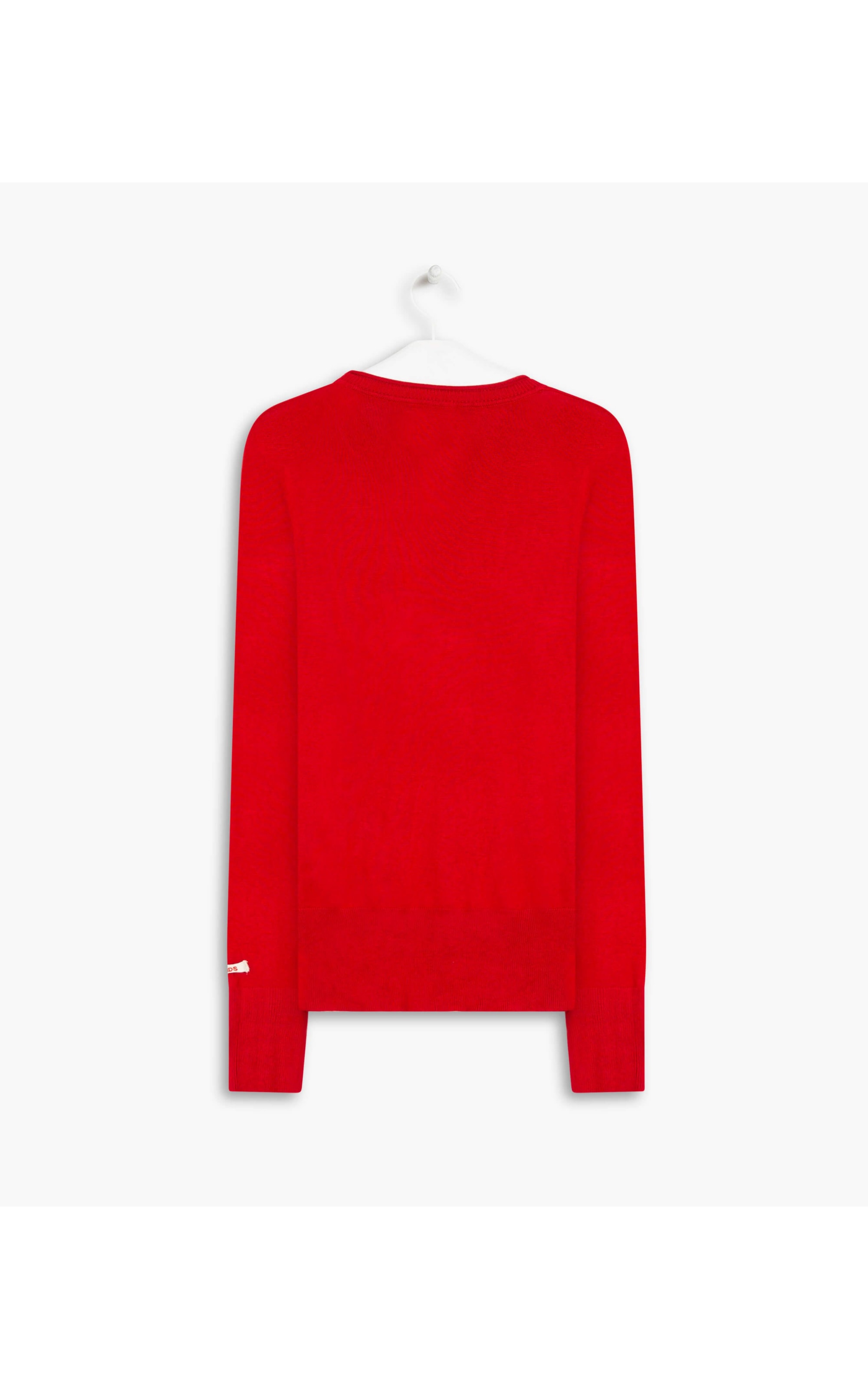 Tricot Basic Sweater Rch Fem Vermelho