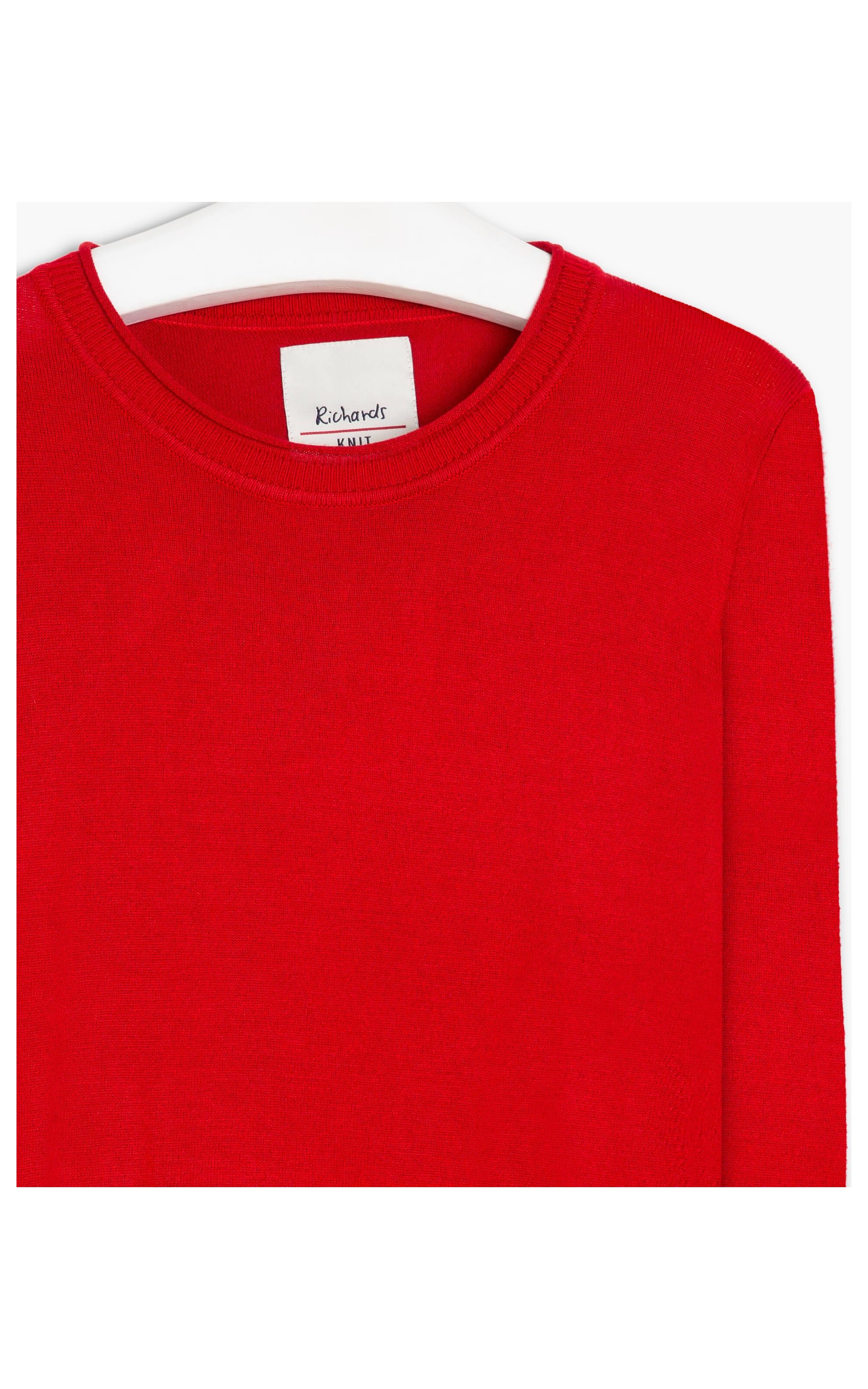 Tricot Basic Sweater Rch Fem Vermelho