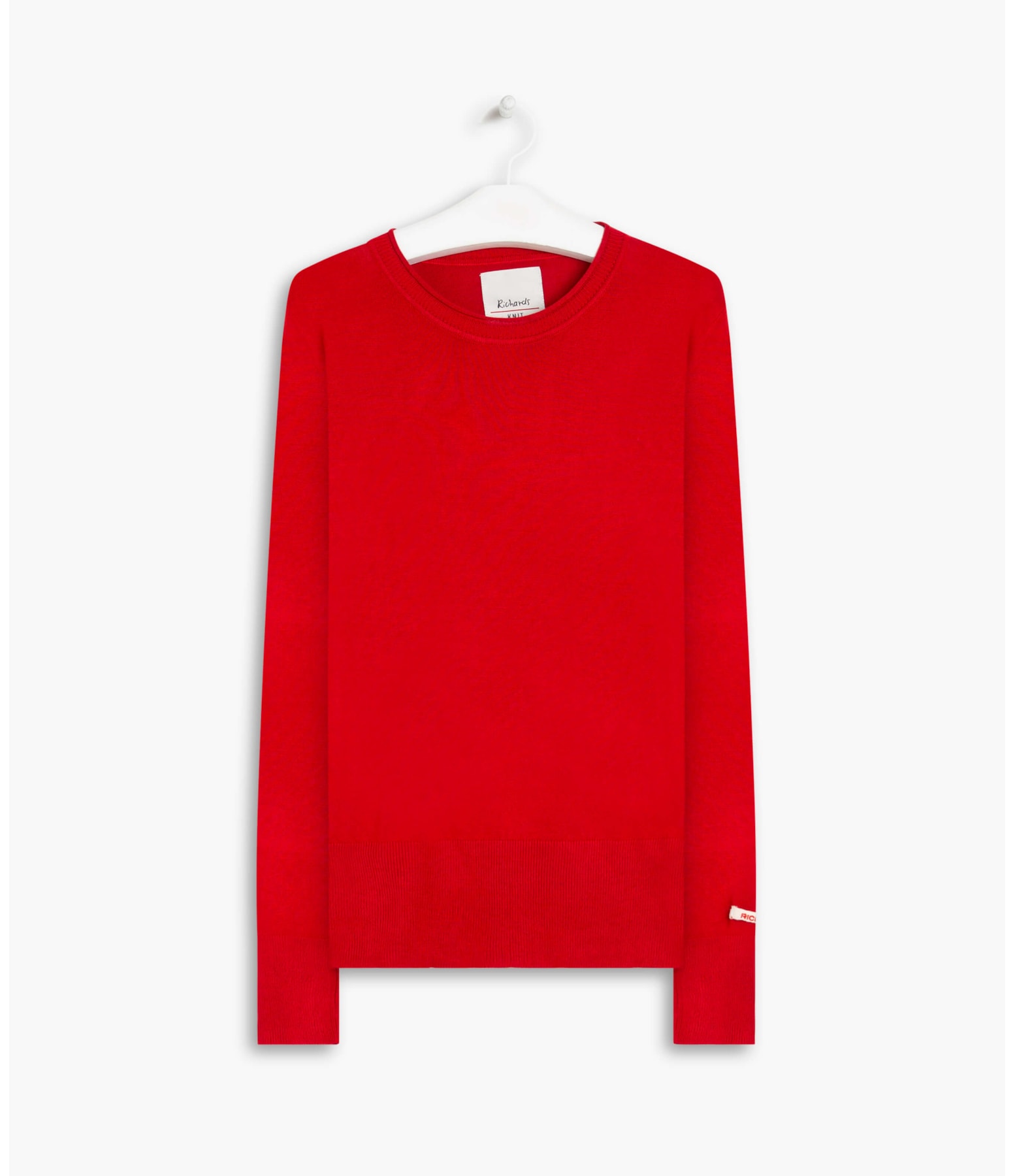 Tricot Basic Sweater Rch Fem Vermelho