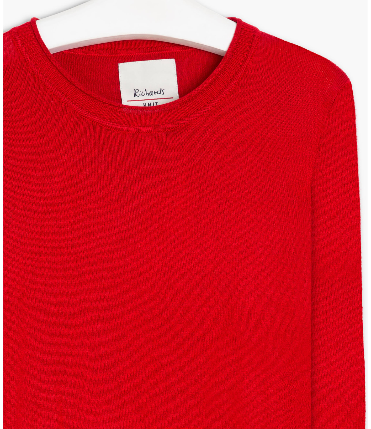 Tricot Basic Sweater Rch Fem Vermelho