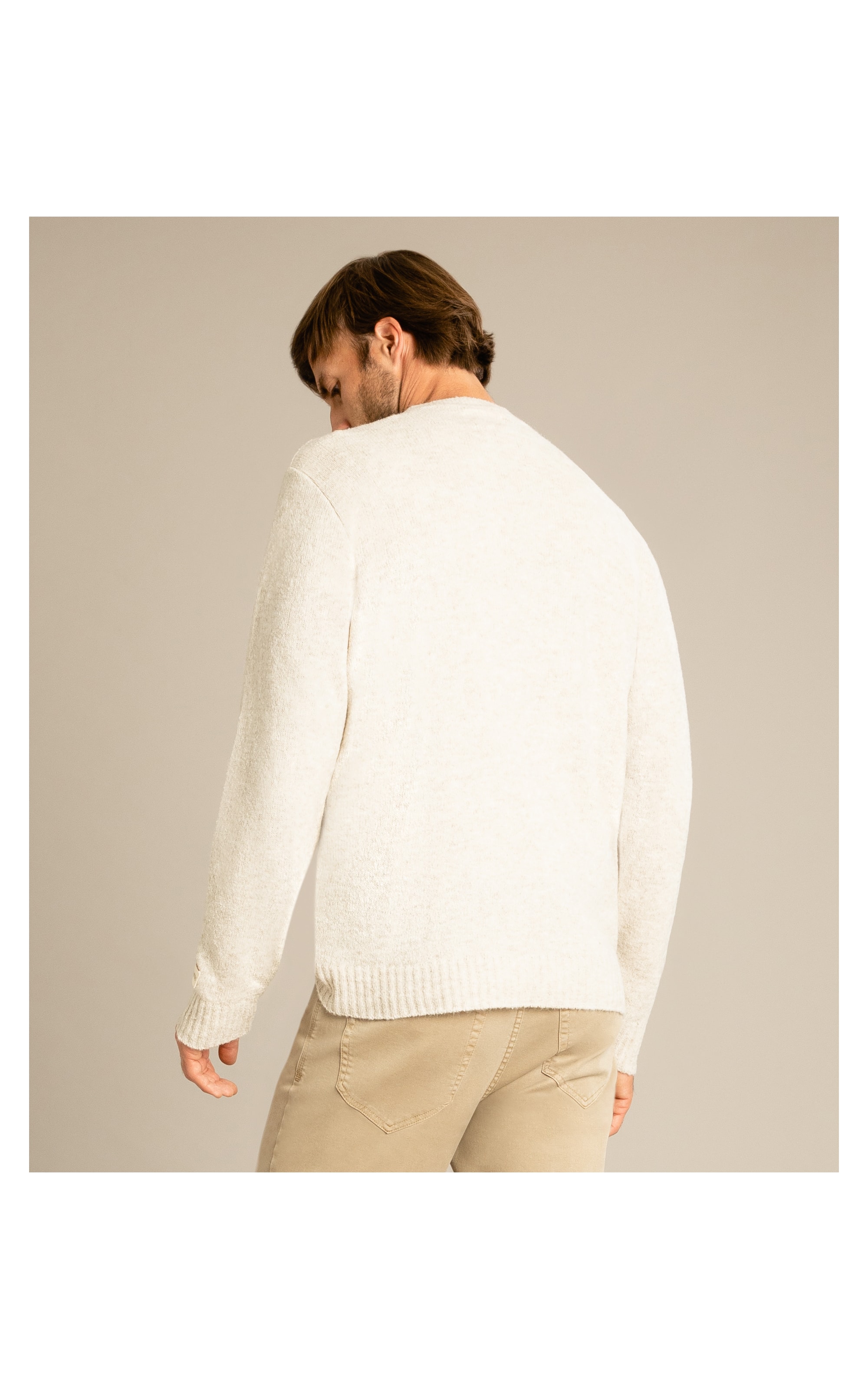 Tricot Britânia Gola v Giulio Areia