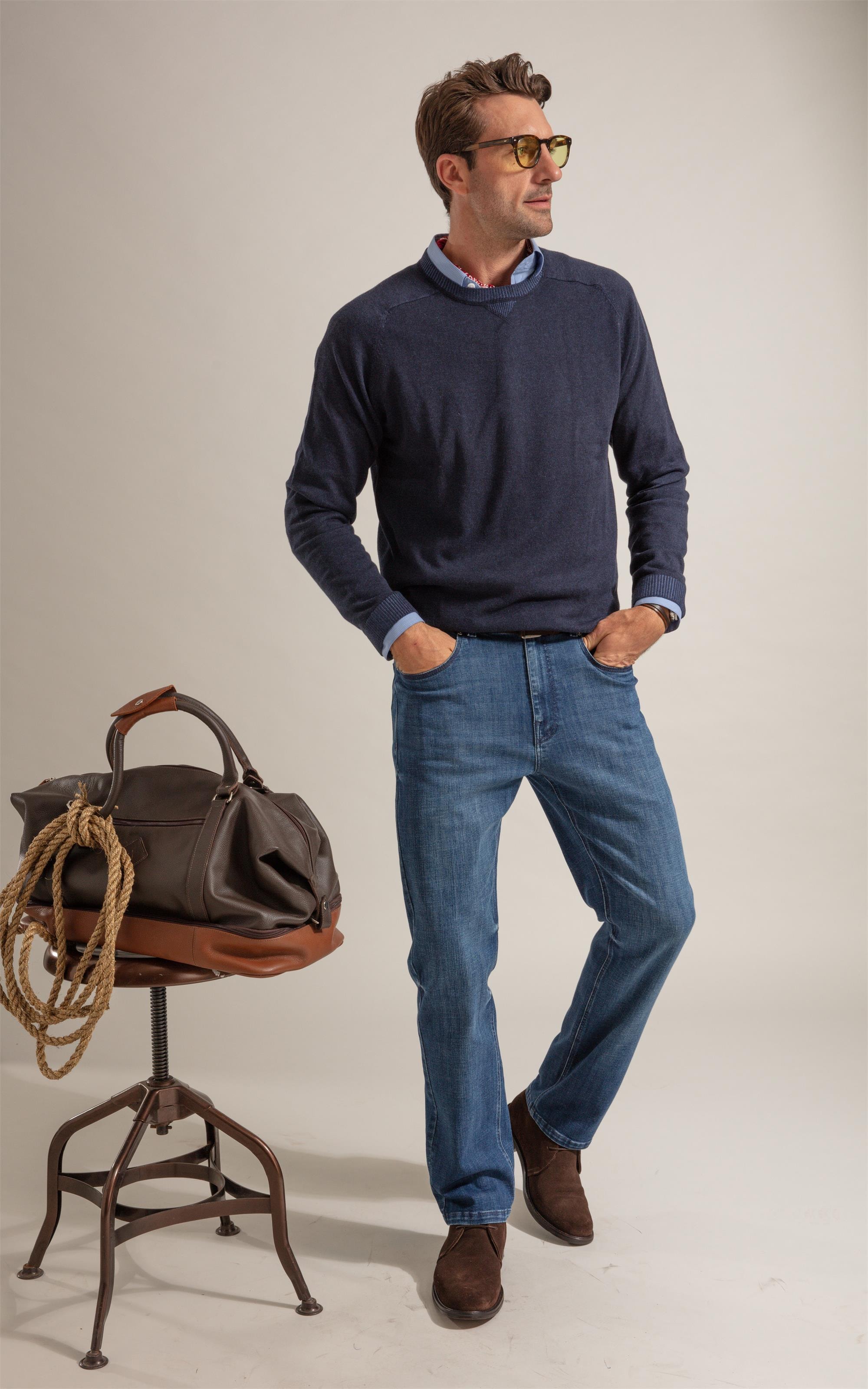 Tricot Brody Cotton Sauvage Dark Navy