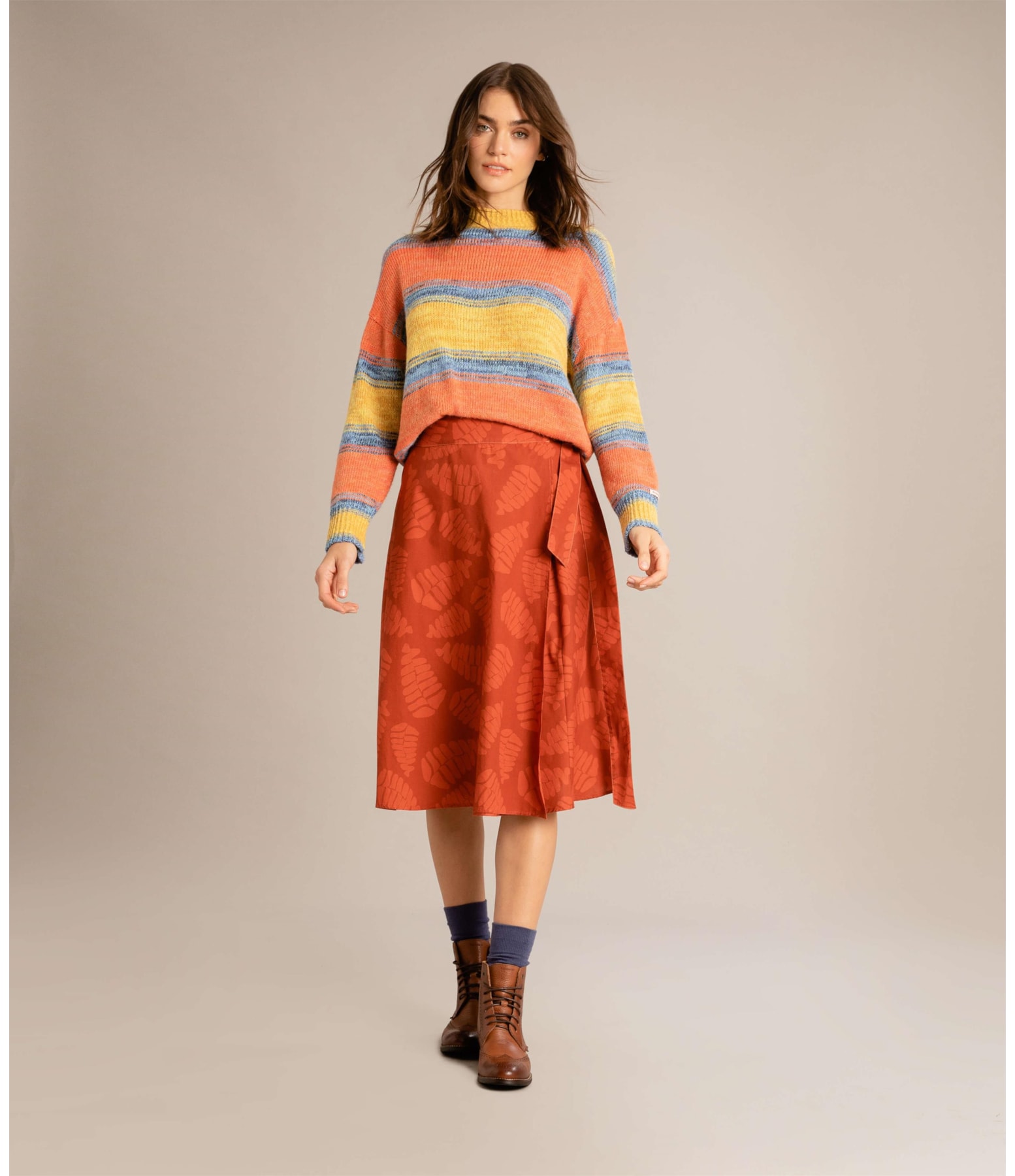Tricot Cadena Listrado Bamboo