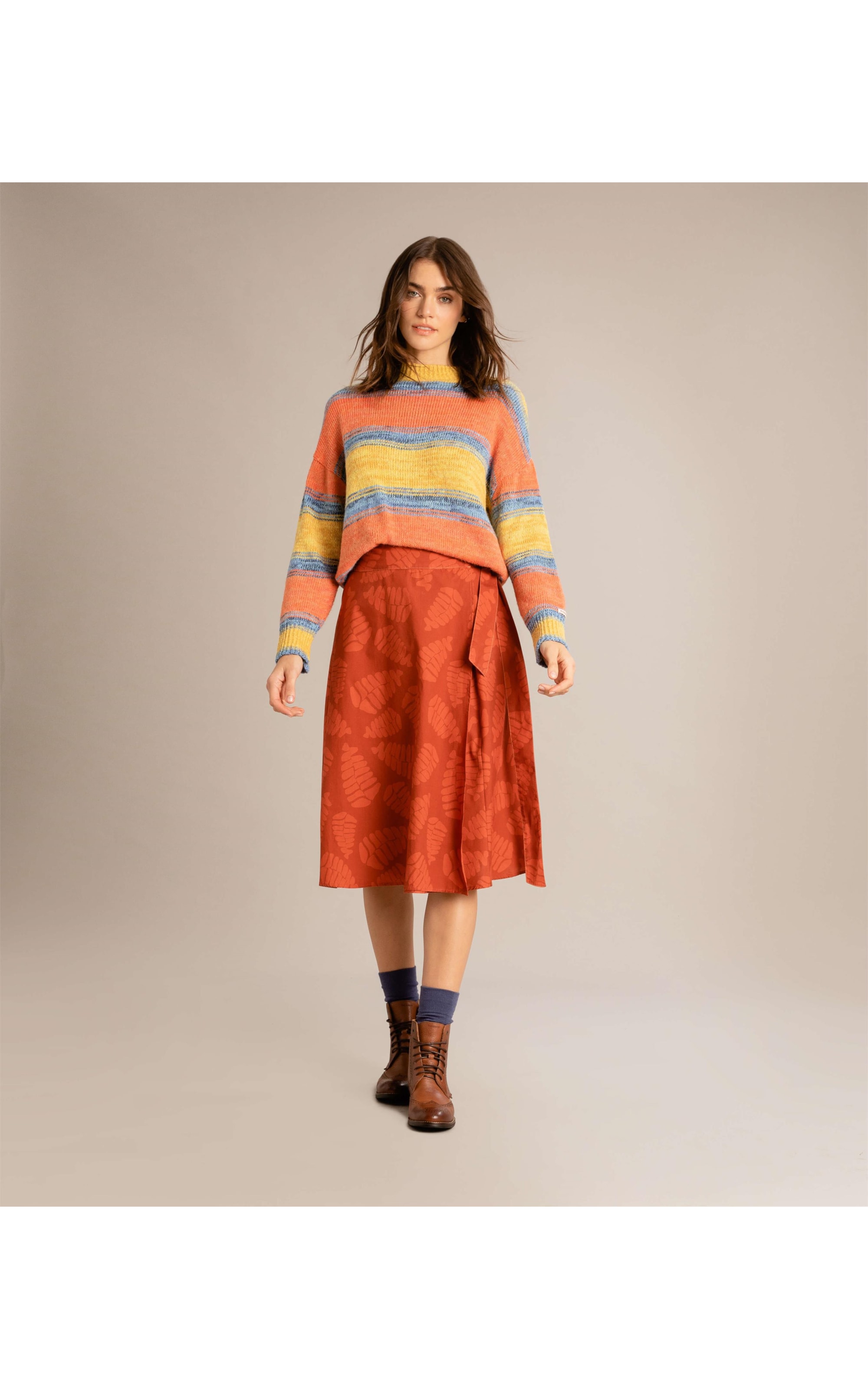 Tricot Cadena Listrado Bamboo
