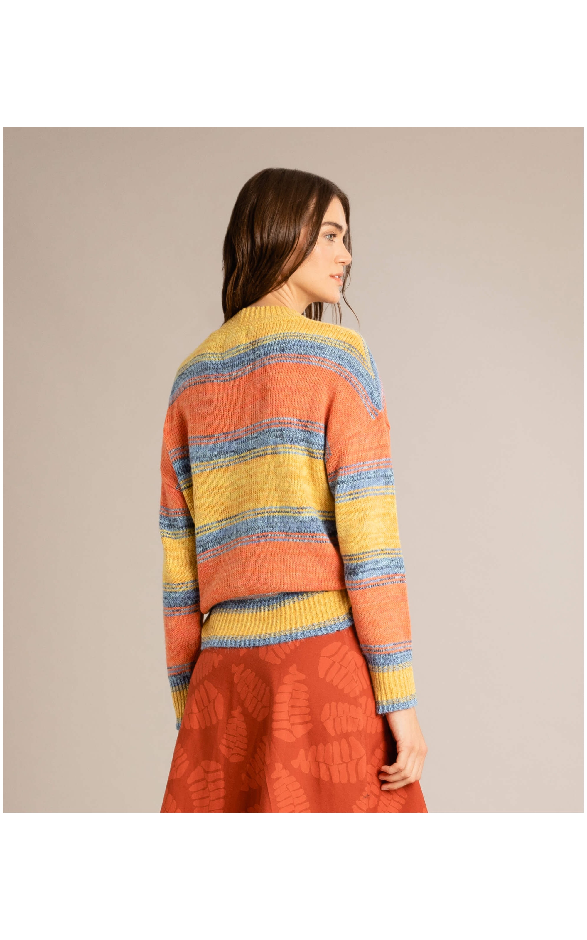 Tricot Cadena Listrado Bamboo