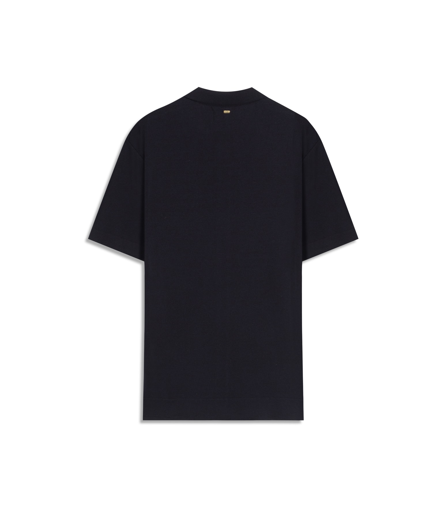 Tricot Camisa Luan Modal Mc Dark Navy