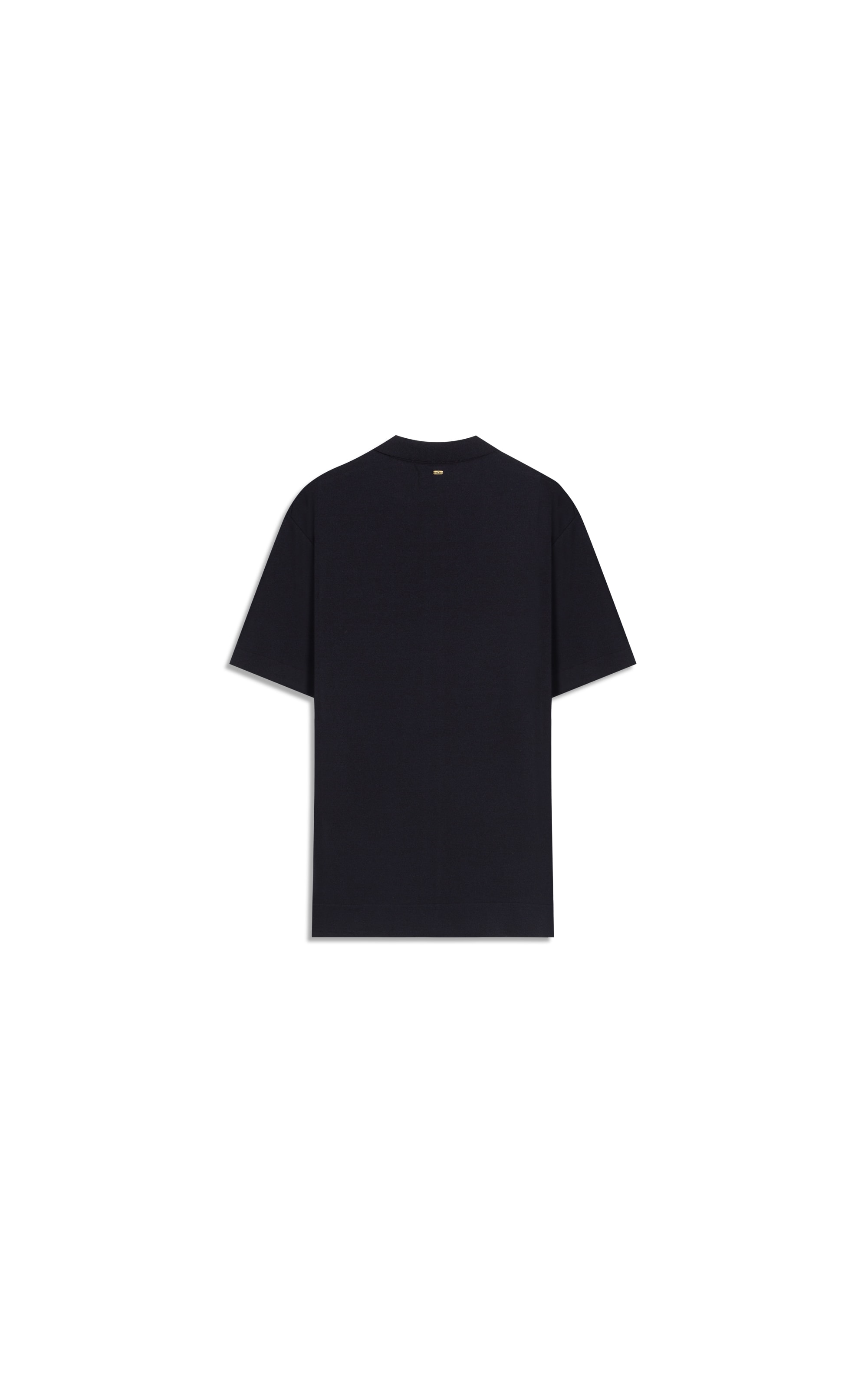 Tricot Camisa Luan Modal Mc Dark Navy