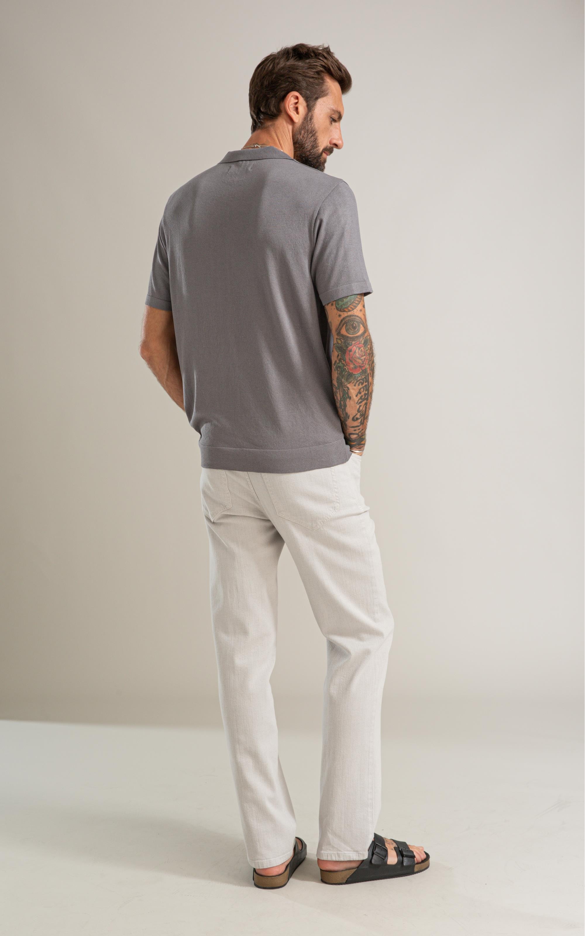 Tricot Camisa Luan Modal Mc Grafite