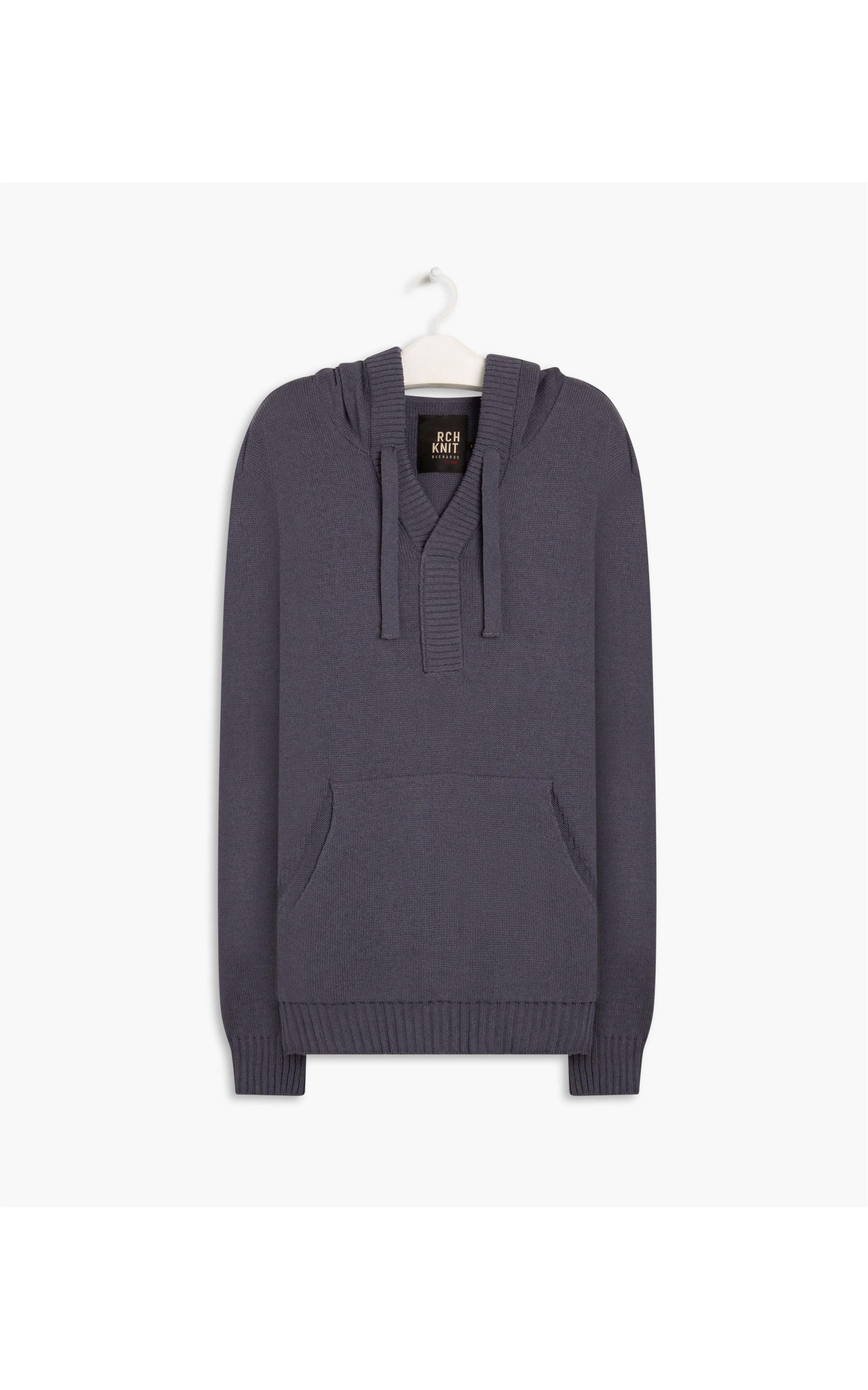  Tricot Capuz Liso Nicolas Grafite