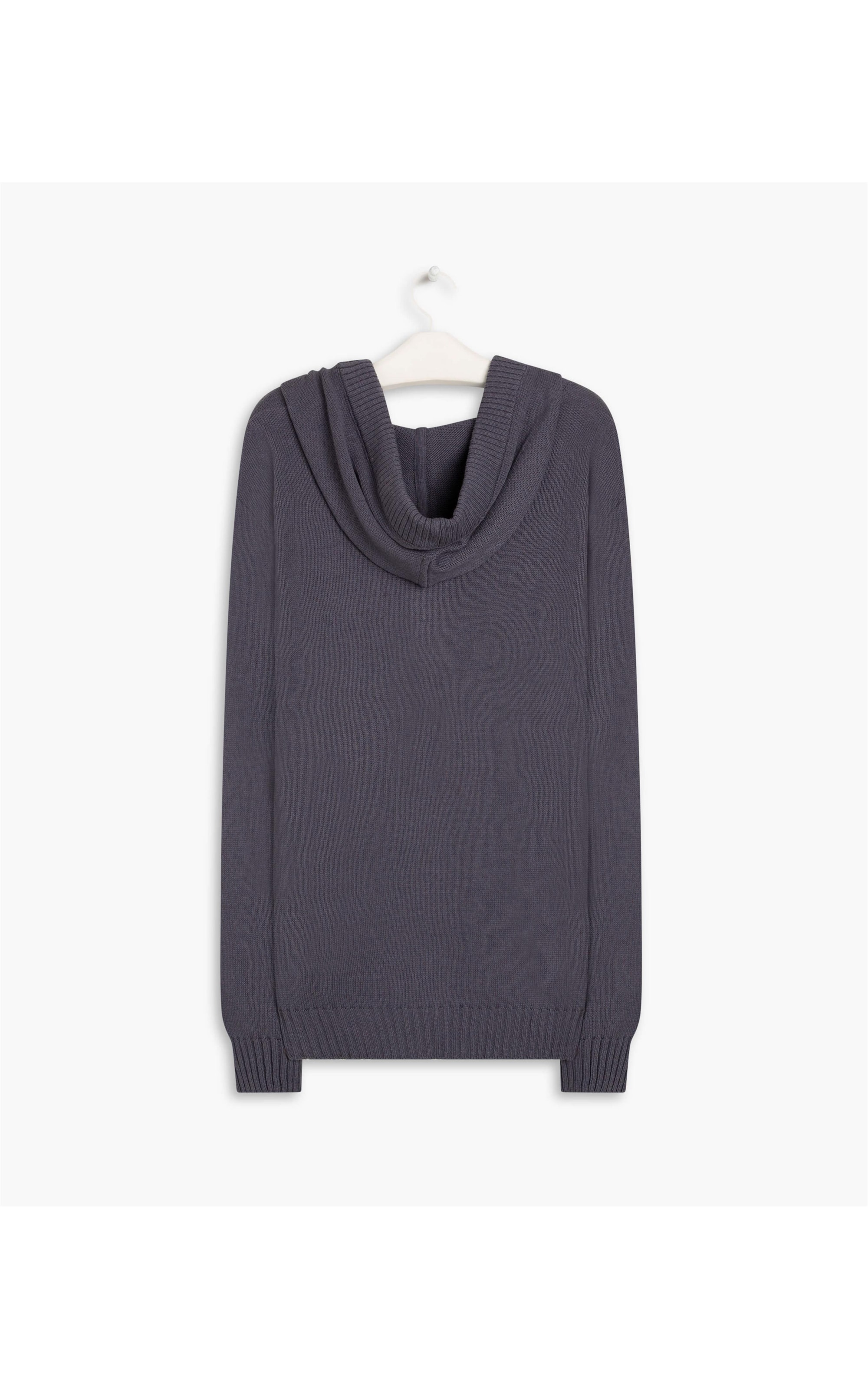  Tricot Capuz Liso Nicolas Grafite