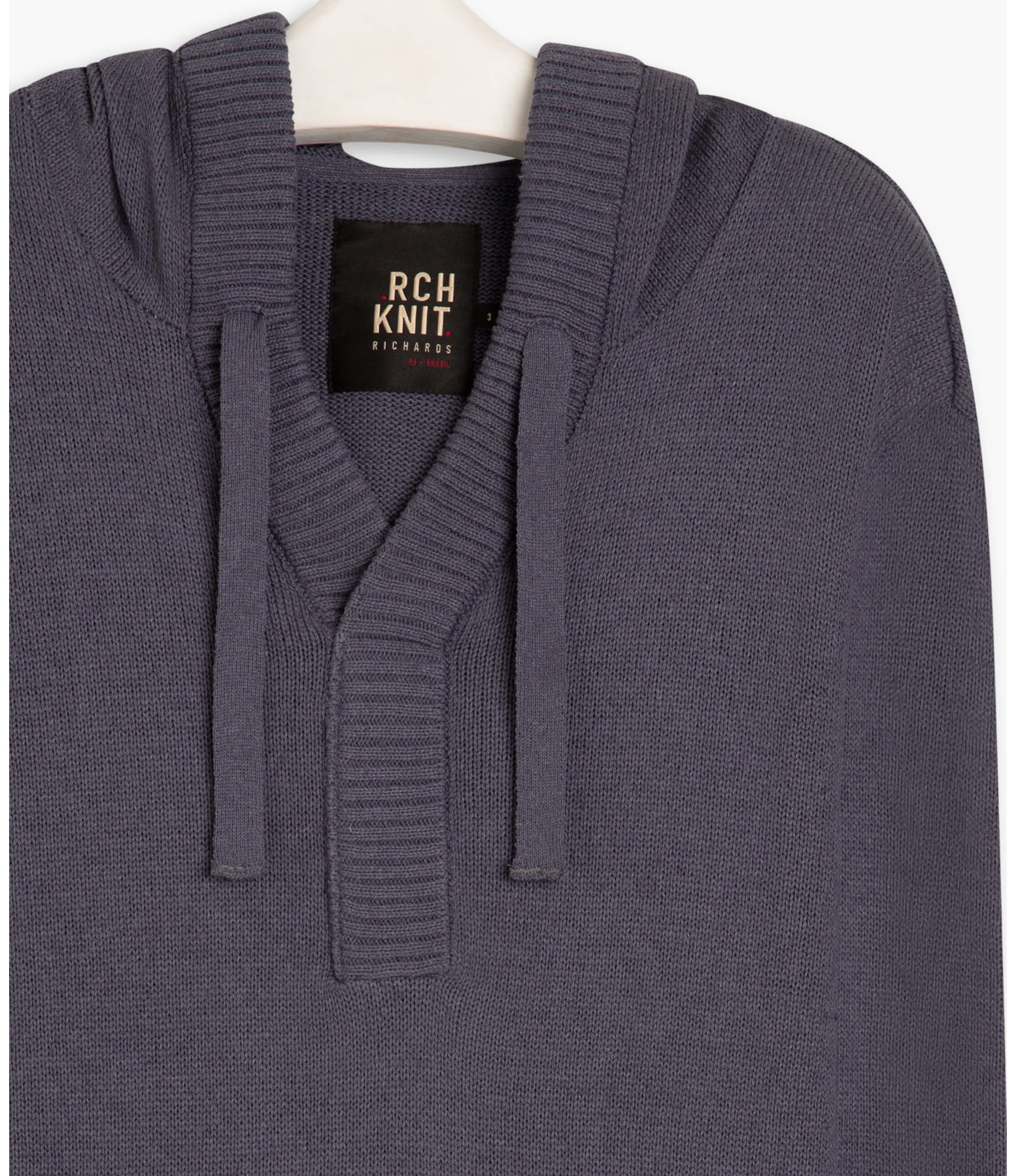  Tricot Capuz Liso Nicolas Grafite