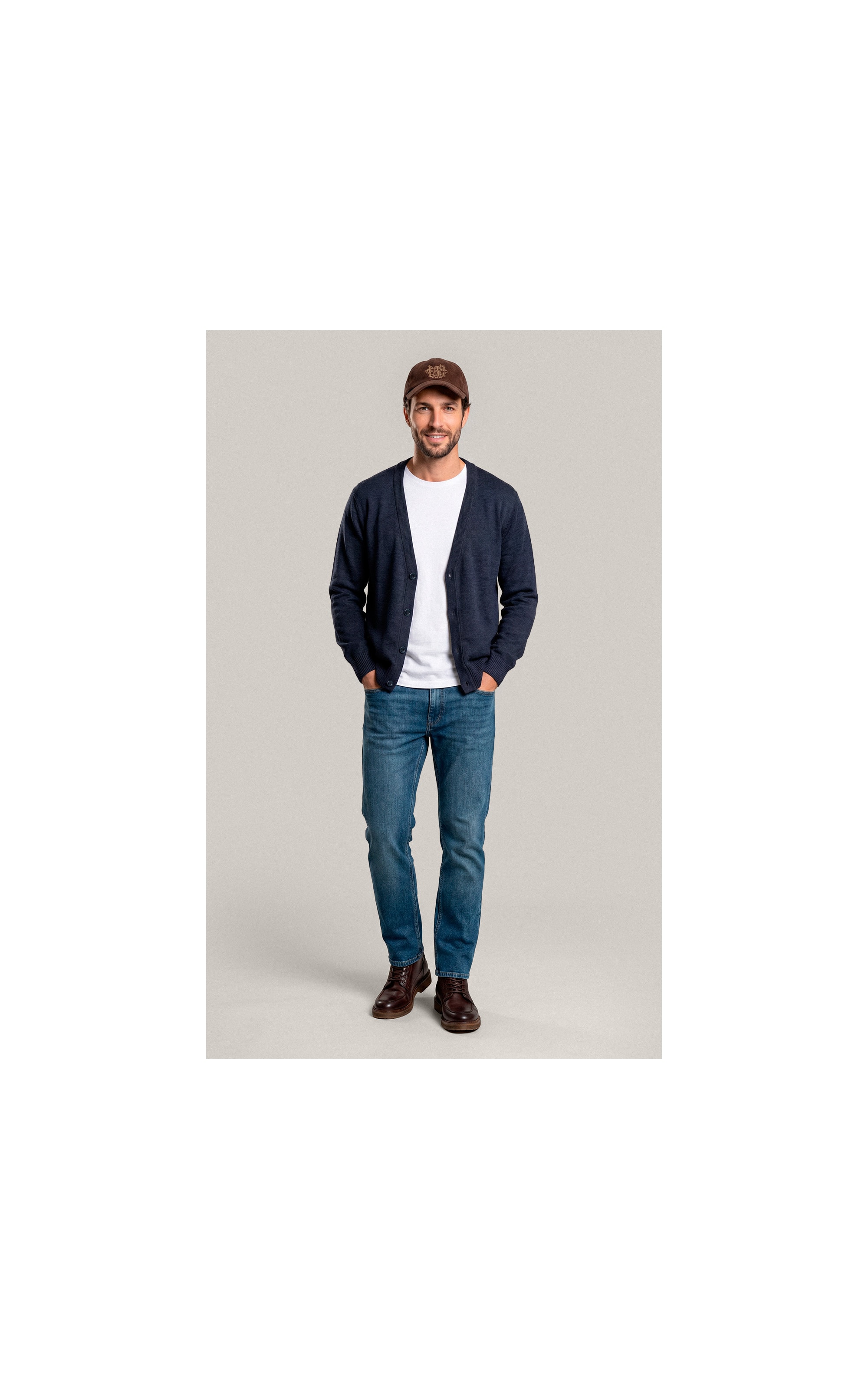 Tricot Cardigan Cannes Modal Dark Navy