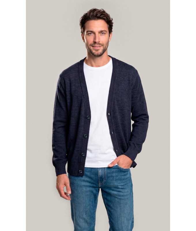 Tricot Cardigan Cannes Modal Dark Navy