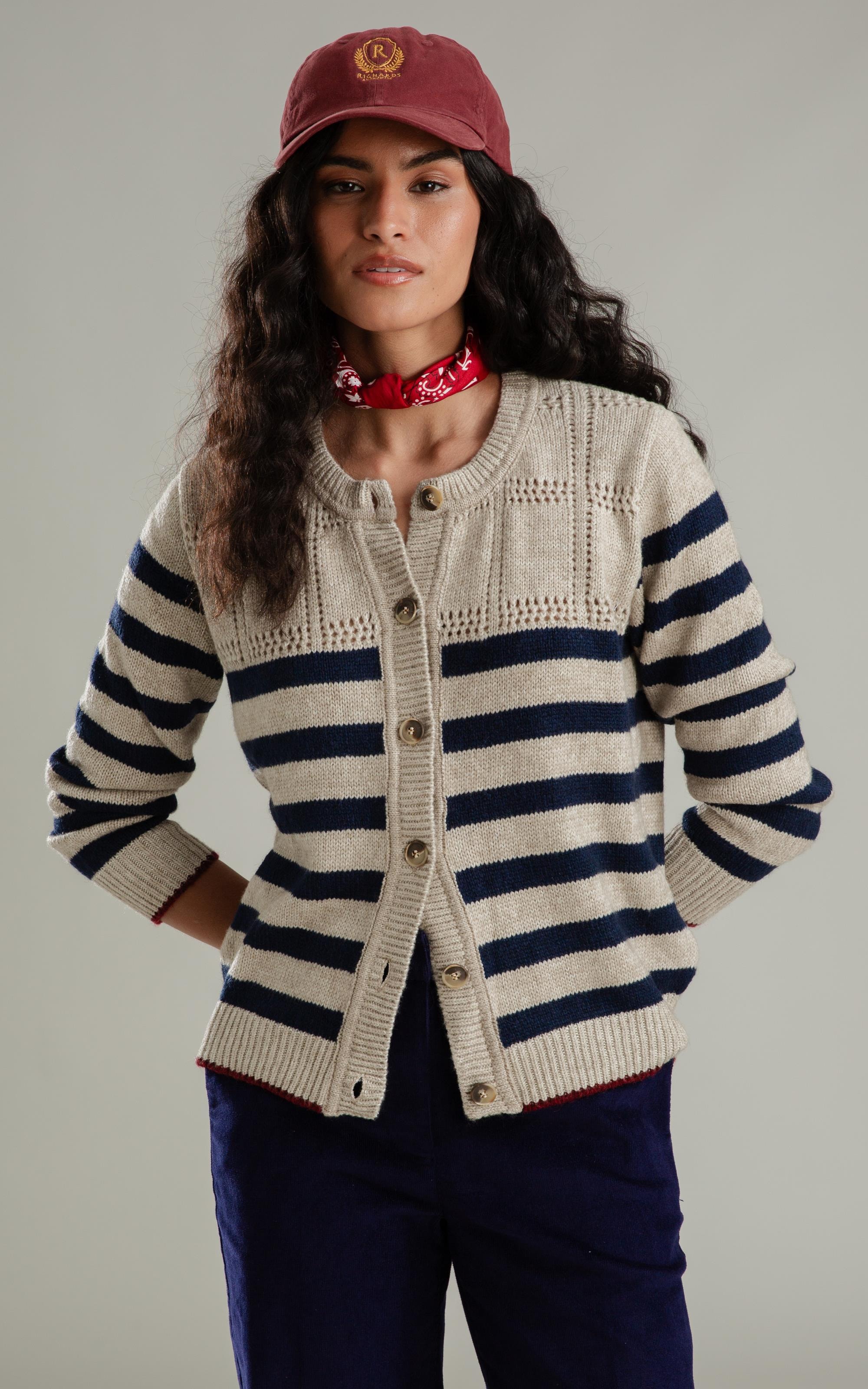 Tricot Cardigan Riv Natural