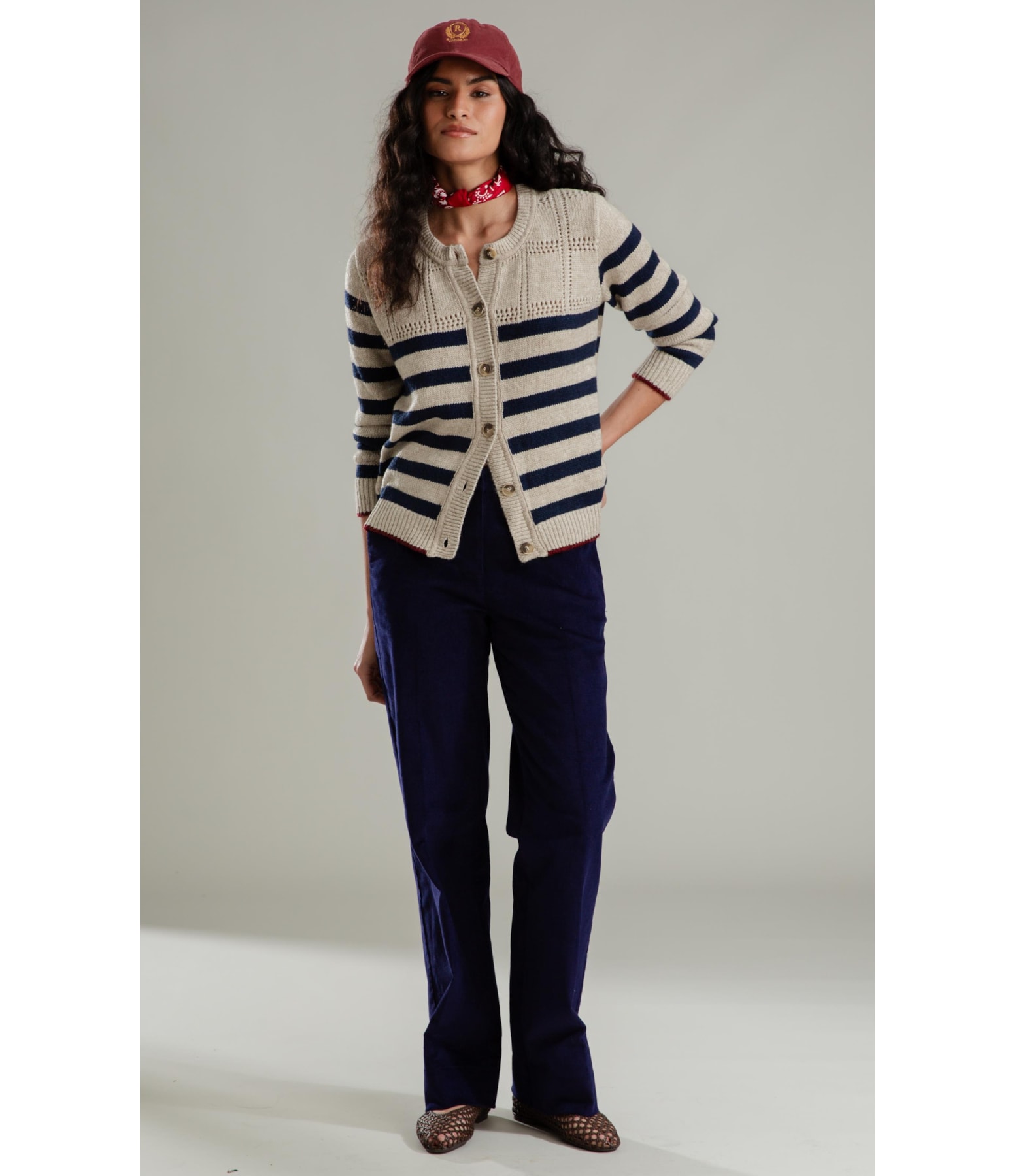 Tricot Cardigan Riv Natural