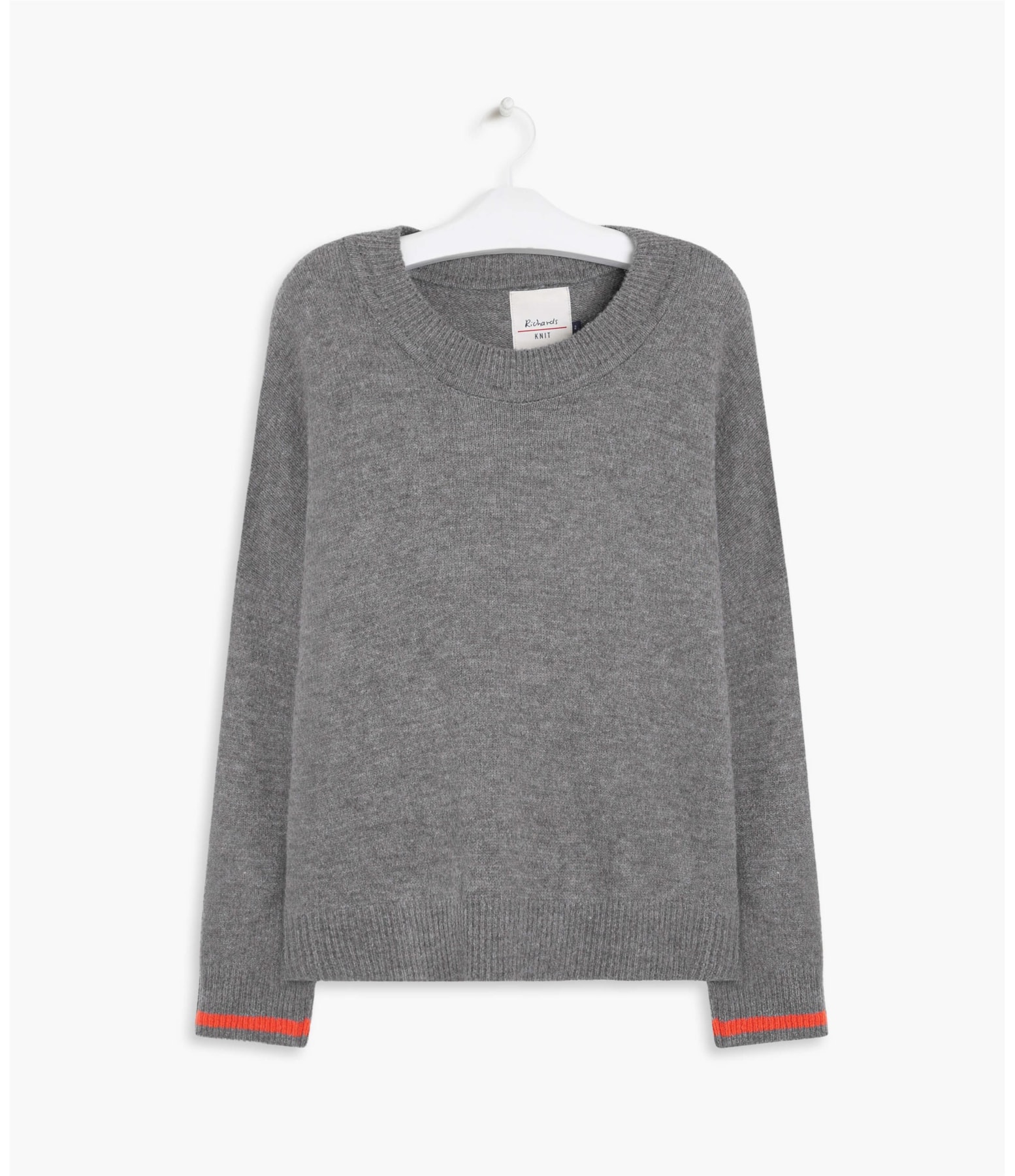 Tricot Caren Cinza Mescla