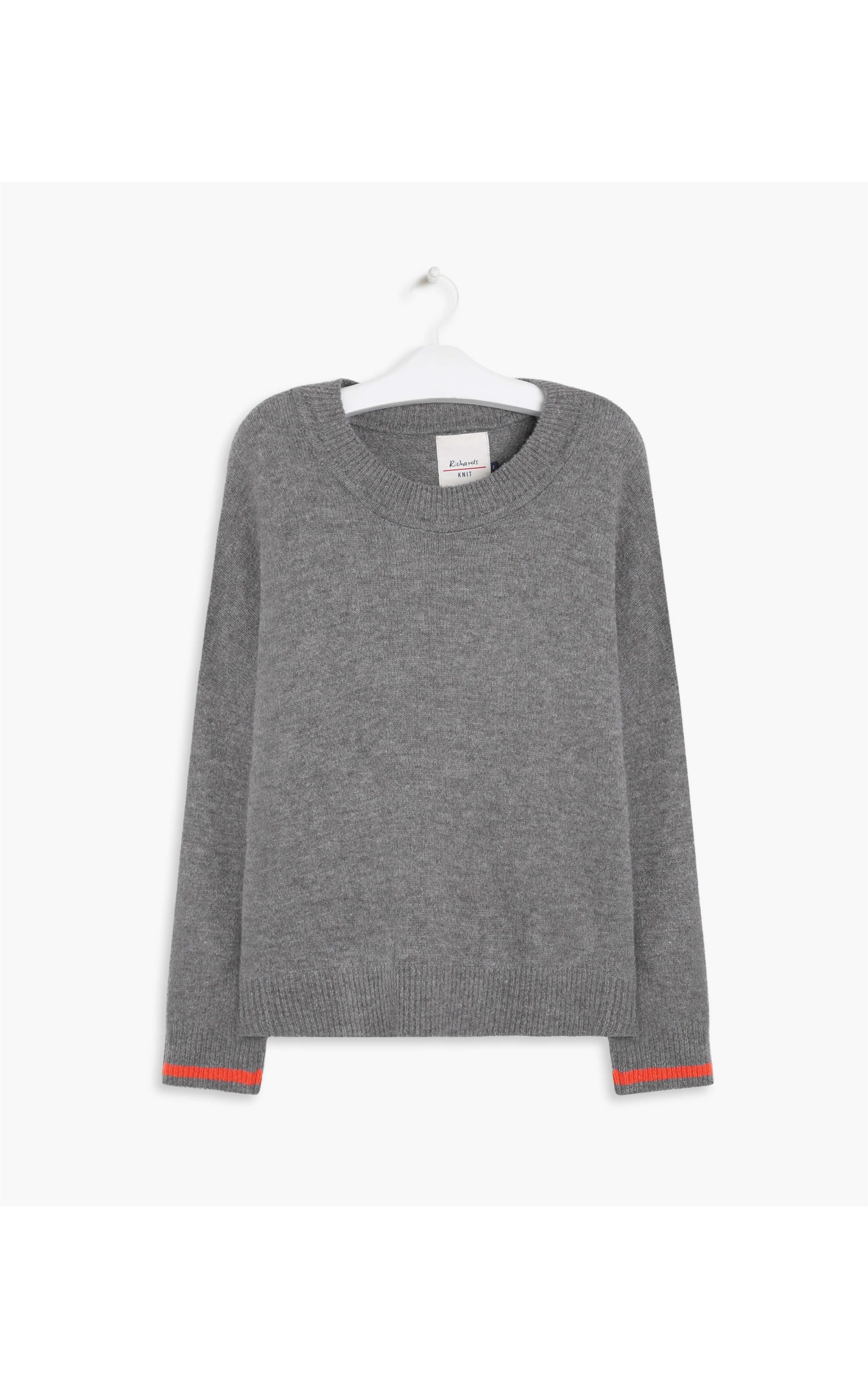 Tricot Caren Cinza Mescla