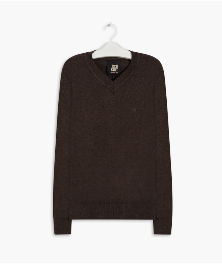 Tricot Cashmere Gola v Gaspar Con Tabaco