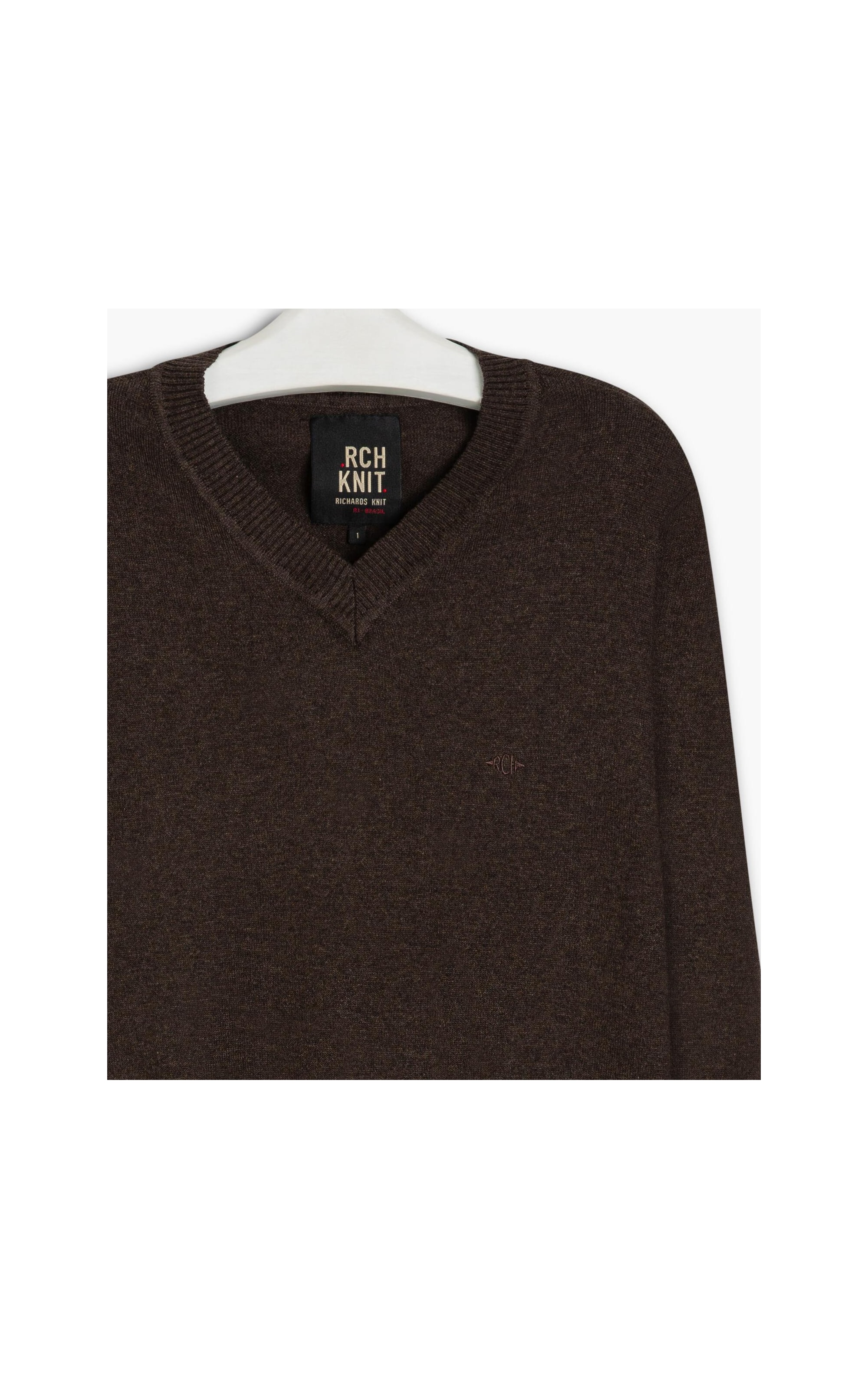 Tricot Cashmere Gola v Gaspar Con Tabaco