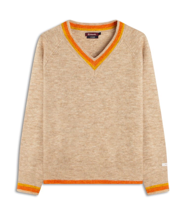 Tricot Cherie Gola v Liso  Natural