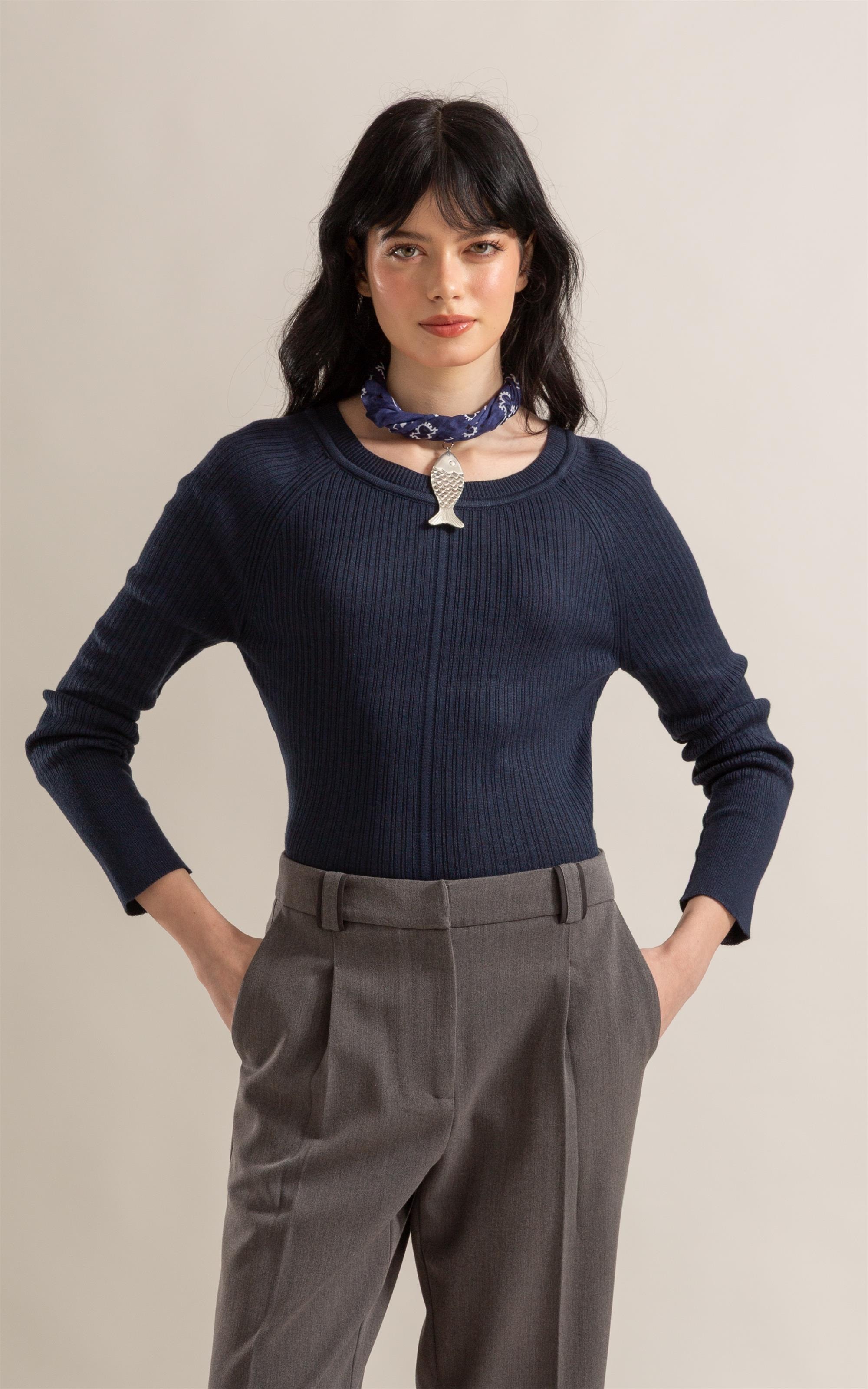 Tricot Cleo Dark Navy