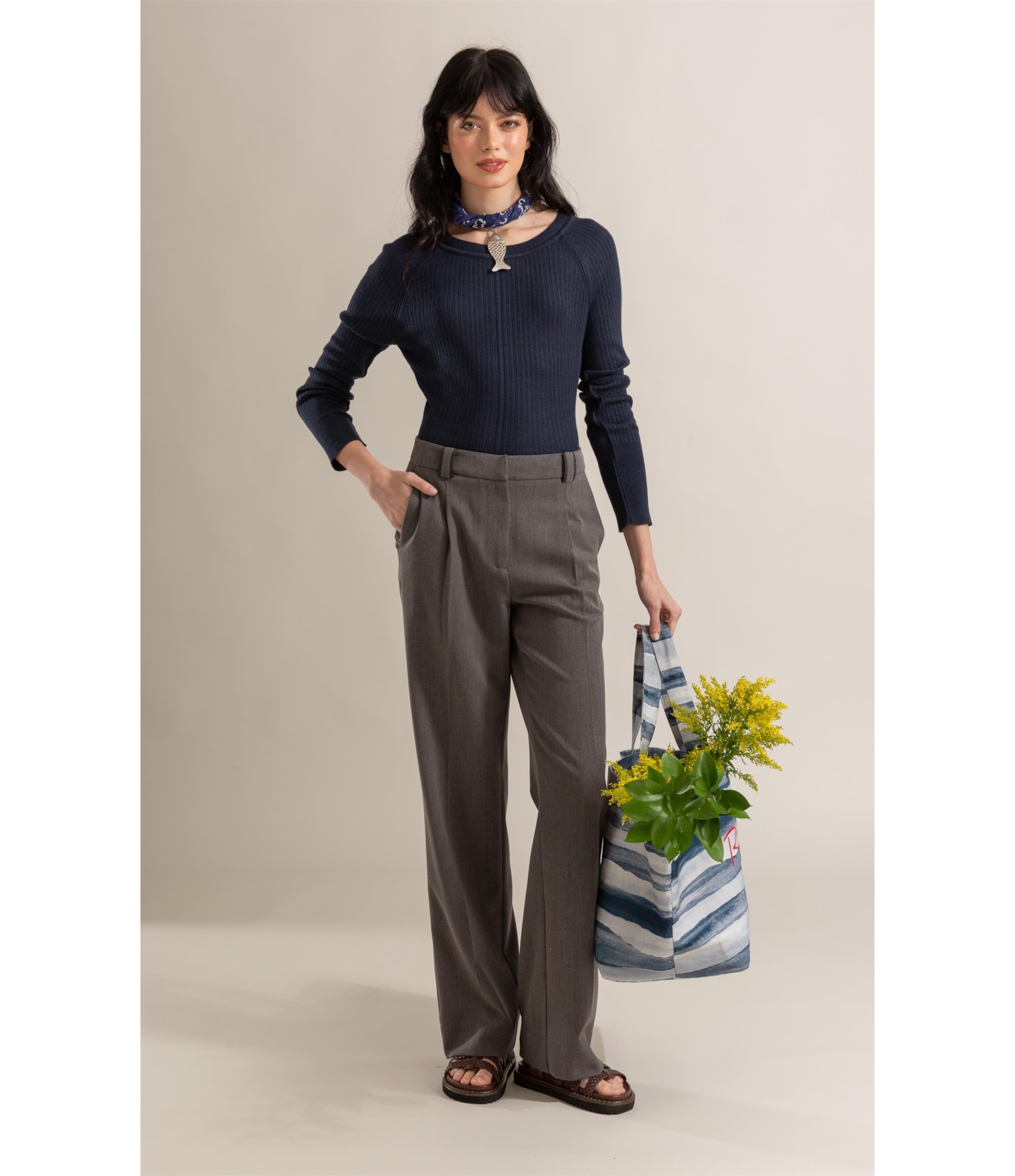 Tricot Cleo Dark Navy