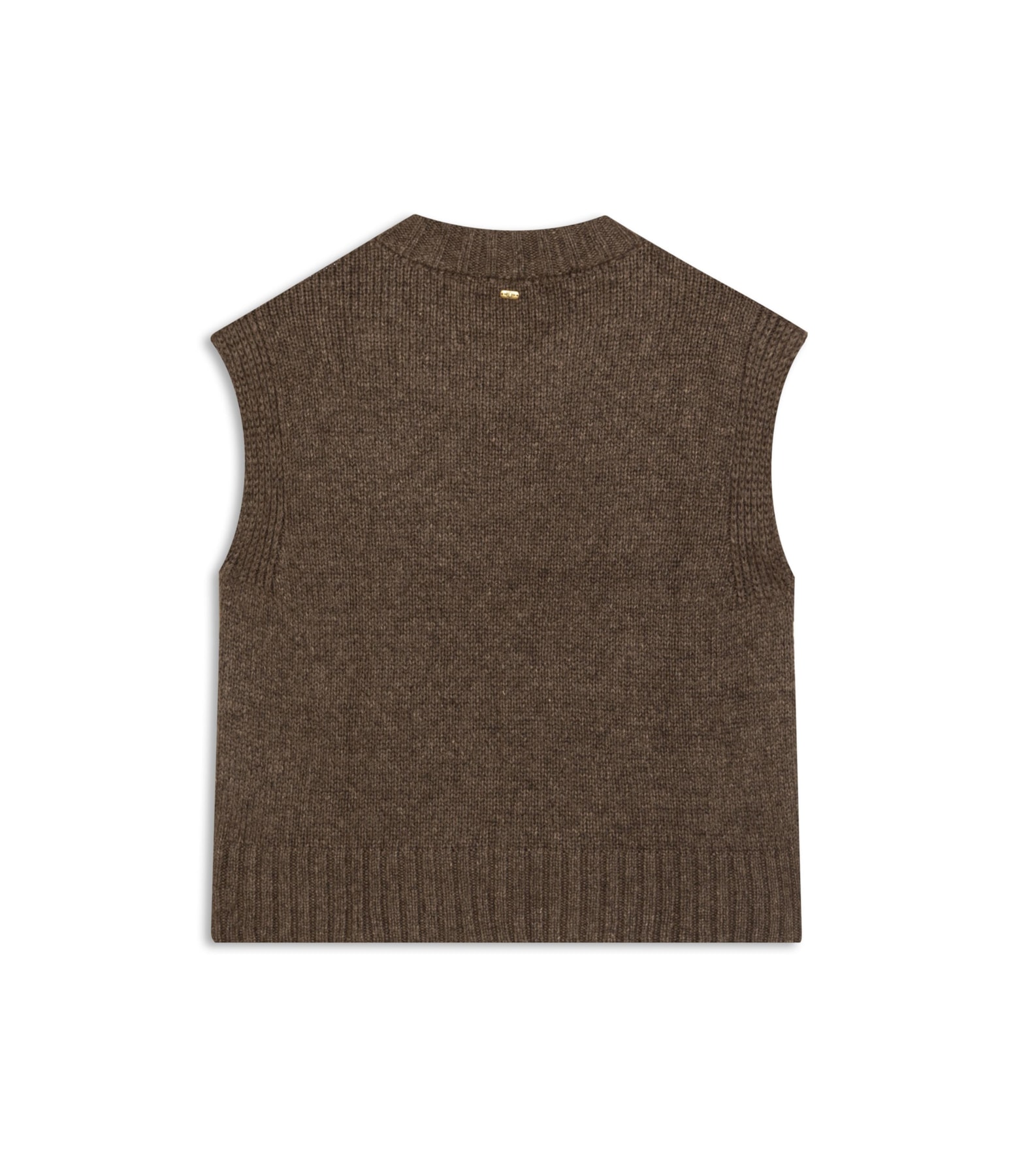 Tricot Colete Chloe Marrom